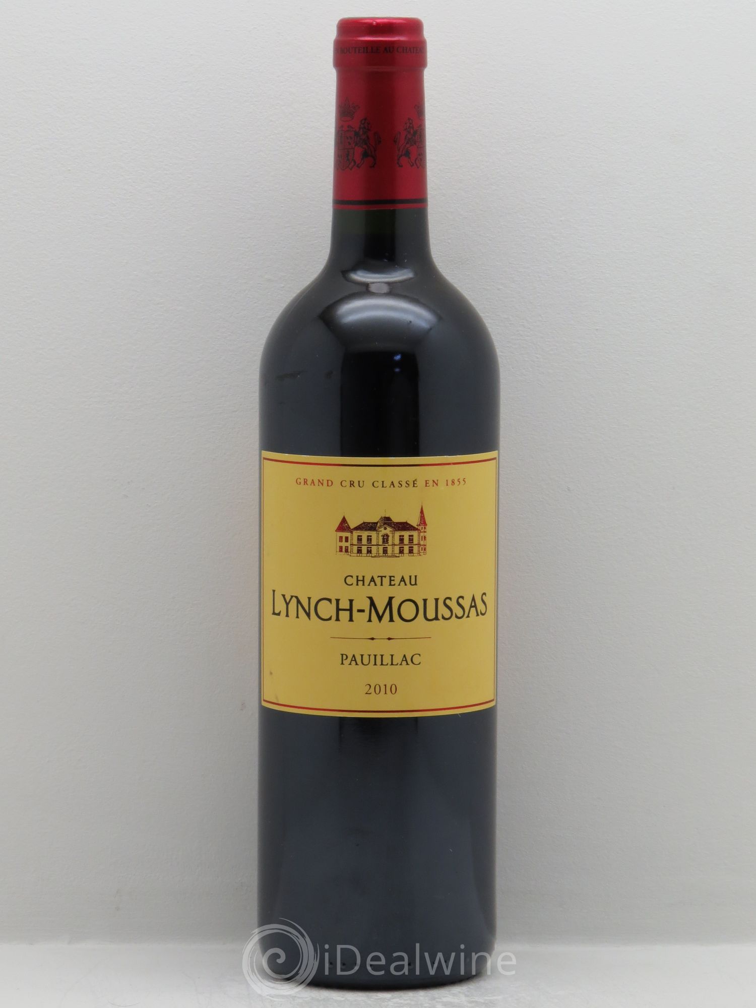 Château Lynch Moussas 5ème Grand Cru Classé 2010 - Lot de 1 bouteille - 0
