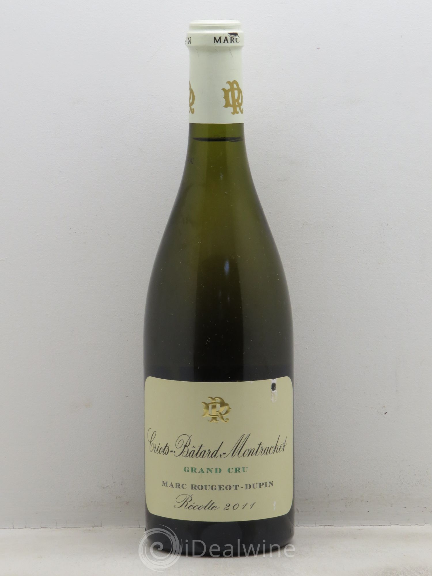 Criots-Bâtard-Montrachet Grand Cru Domaine Rougeot-Dupin (sans prix de réserve - no reserve) 2011 - Posten von 1 Flasche - 0