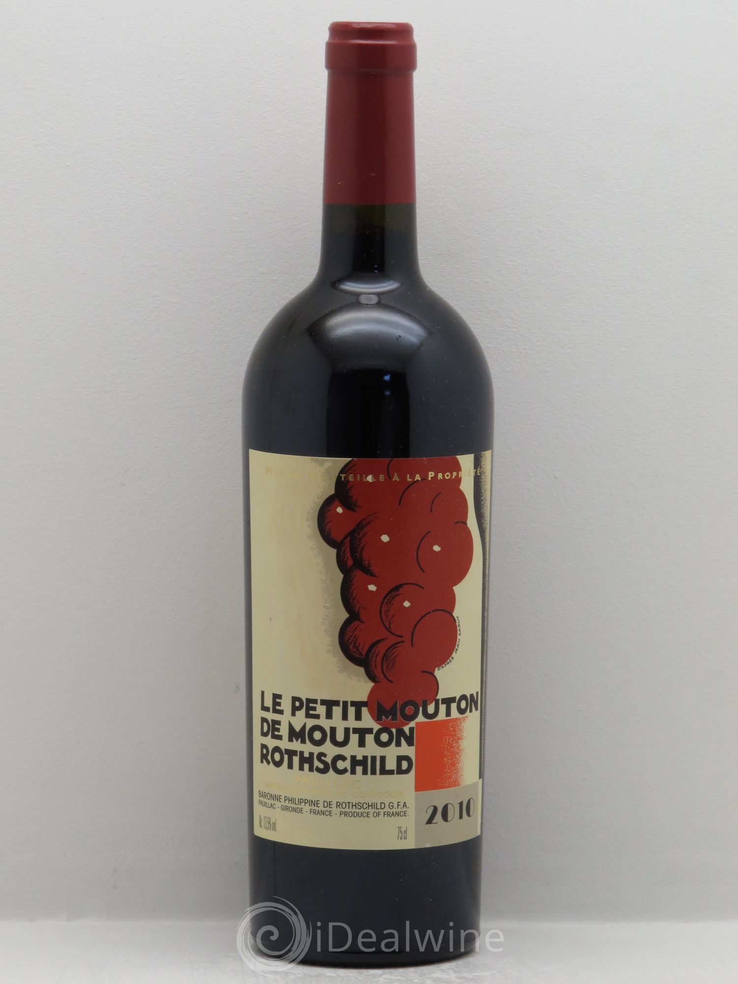 Petit Mouton Second Vin 2010 - Lot de 1 bouteille - 0