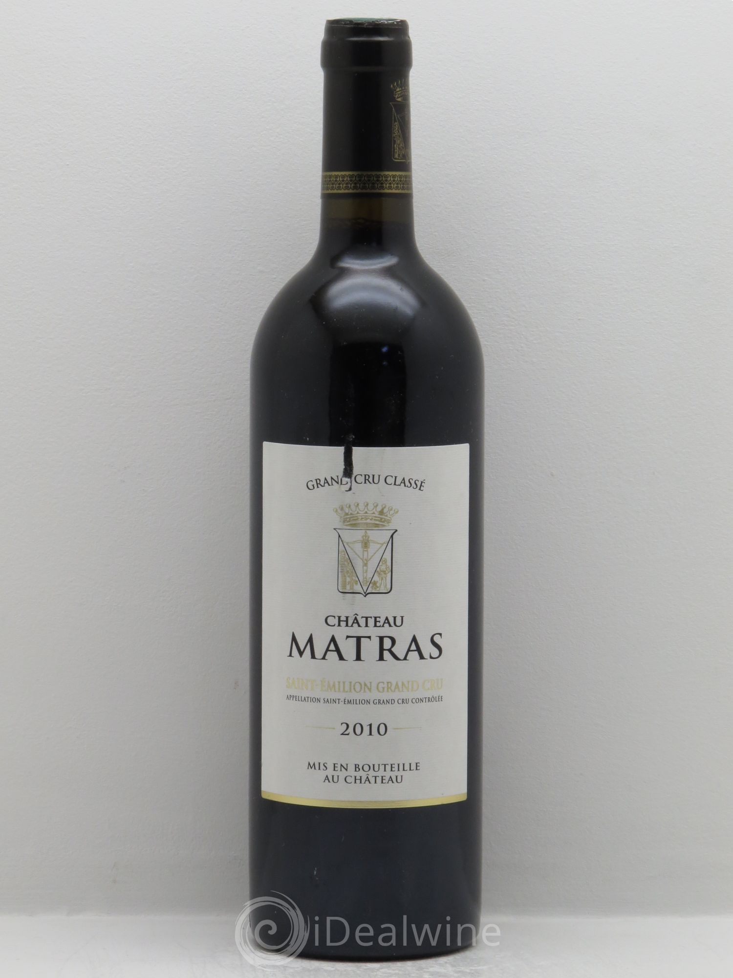 Château Matras (sans prix de réserve) 2010 - Lot de 1 bouteille - 0