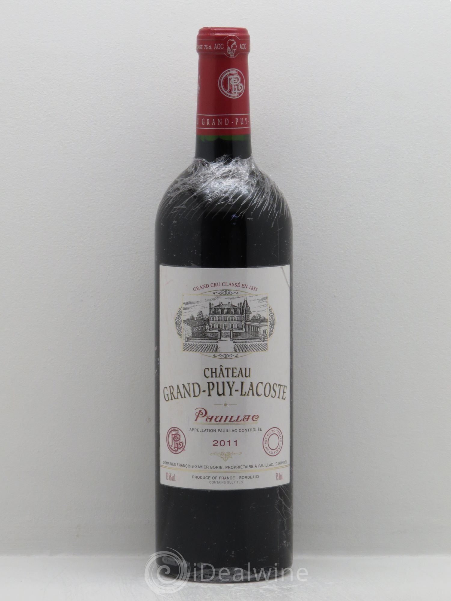 Château Grand Puy Lacoste 5ème Grand Cru Classé 2011 - Lot de 1 bouteille - 0