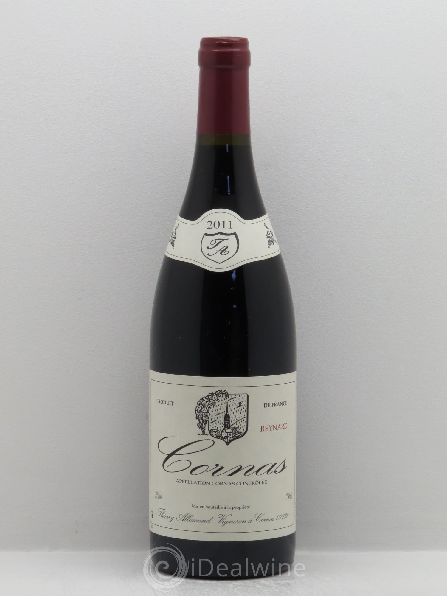 Cornas Reynard Thierry Allemand 2011 - Lot de 1 bouteille - 0