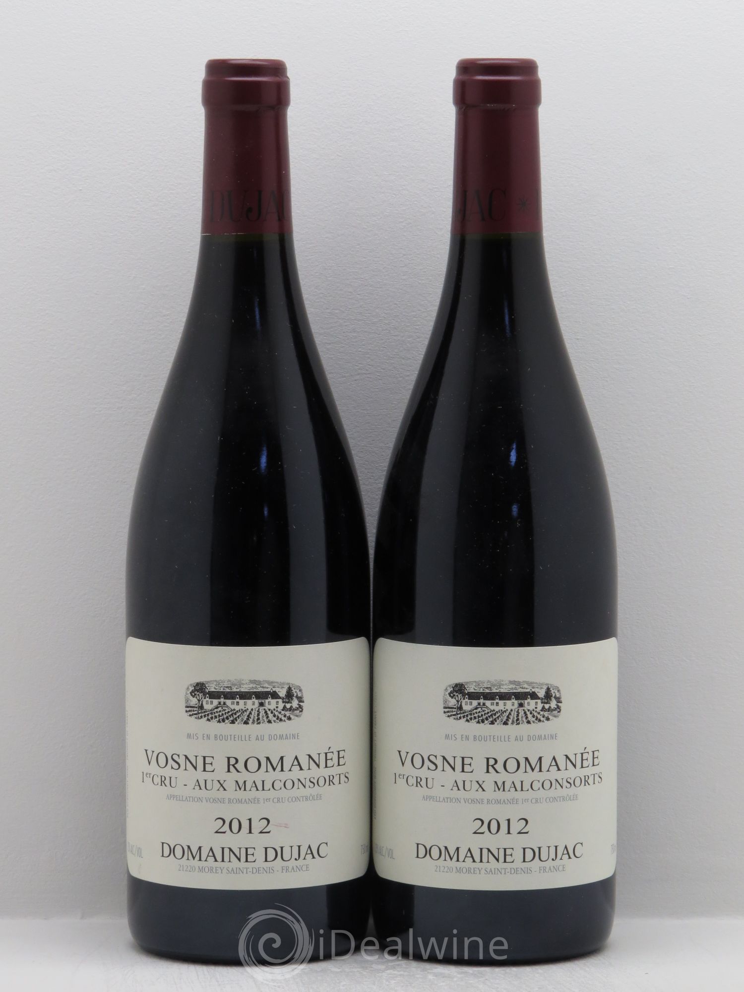 Vosne-Romanée 1er Cru Aux Malconsorts Dujac (Domaine) 2012 - Lot de 2 bouteilles - 0
