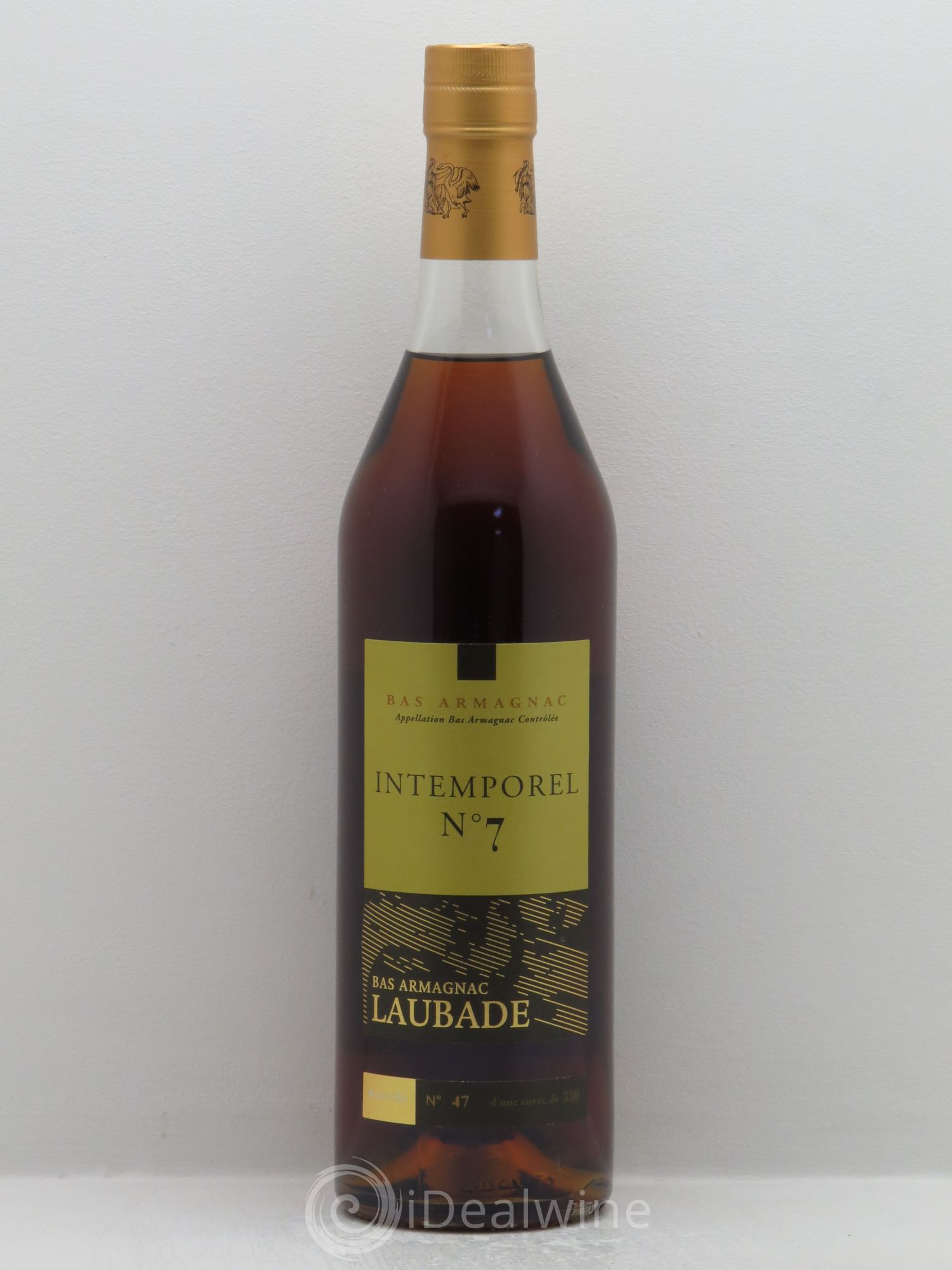 Bas-Armagnac Laubade Intemporel Numéro 7 47° - Posten von 1 Flasche - 0