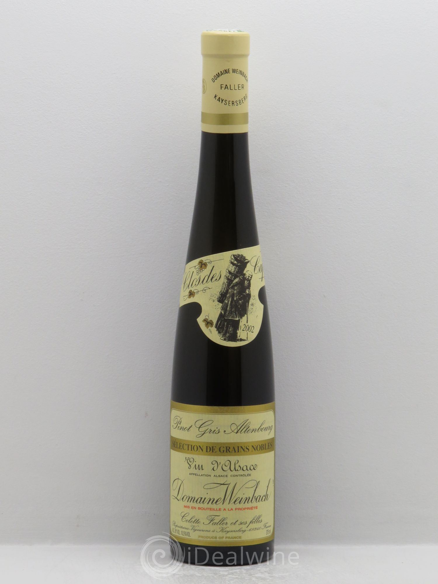 Pinot Gris (Tokay) Sélection de Grains Nobles Altenbourg Domaine Weinbach REPRIS LE 30/06/2015 2002 - Posten von 1 Demi-Flasche - 0