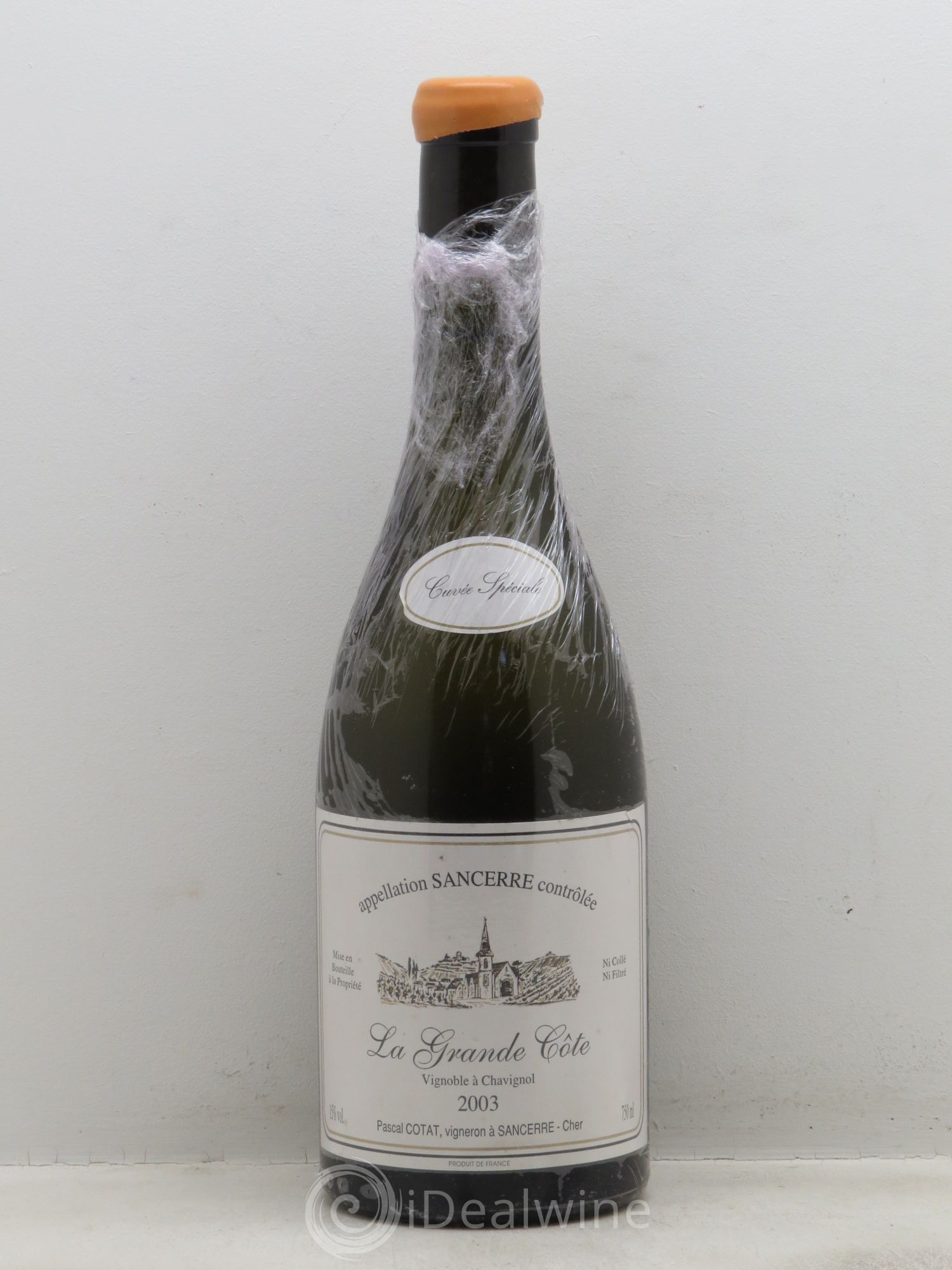 Sancerre La Grande Côte P.Cotat 2003 - Posten von 1 Flasche - 0