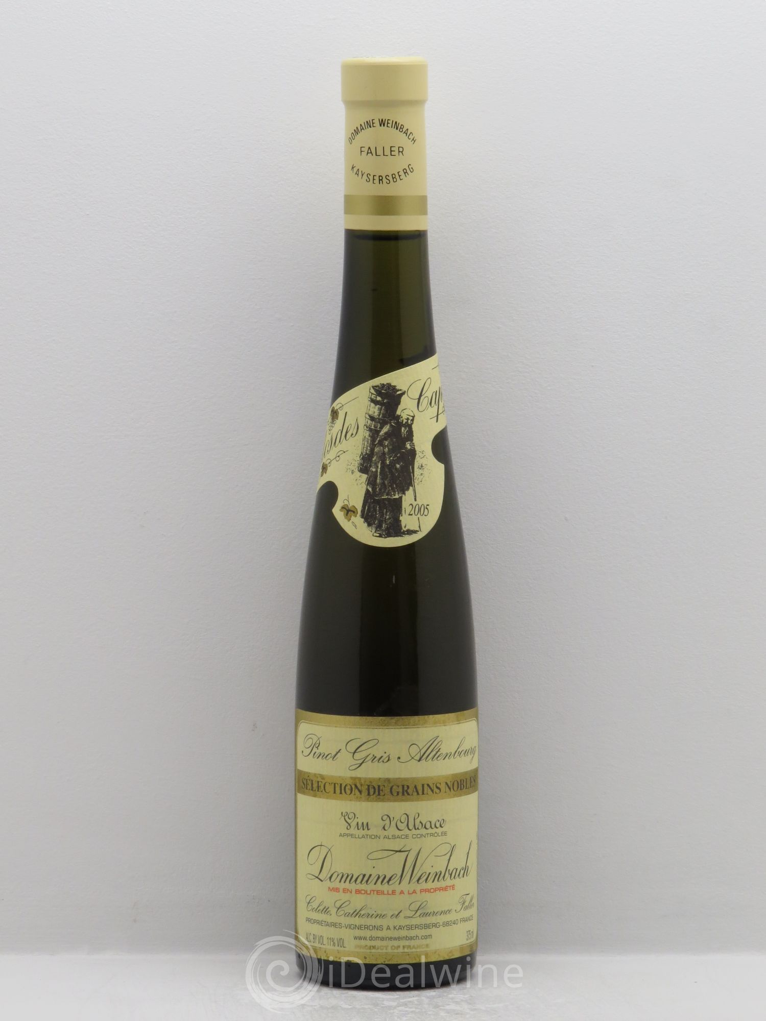 Pinot Gris (Tokay) Sélection de Grains Nobles Altenbourg Domaine Weinbach REPRIS LE 30/06/2015 2005 - Posten von 1 Demi-Flasche - 0