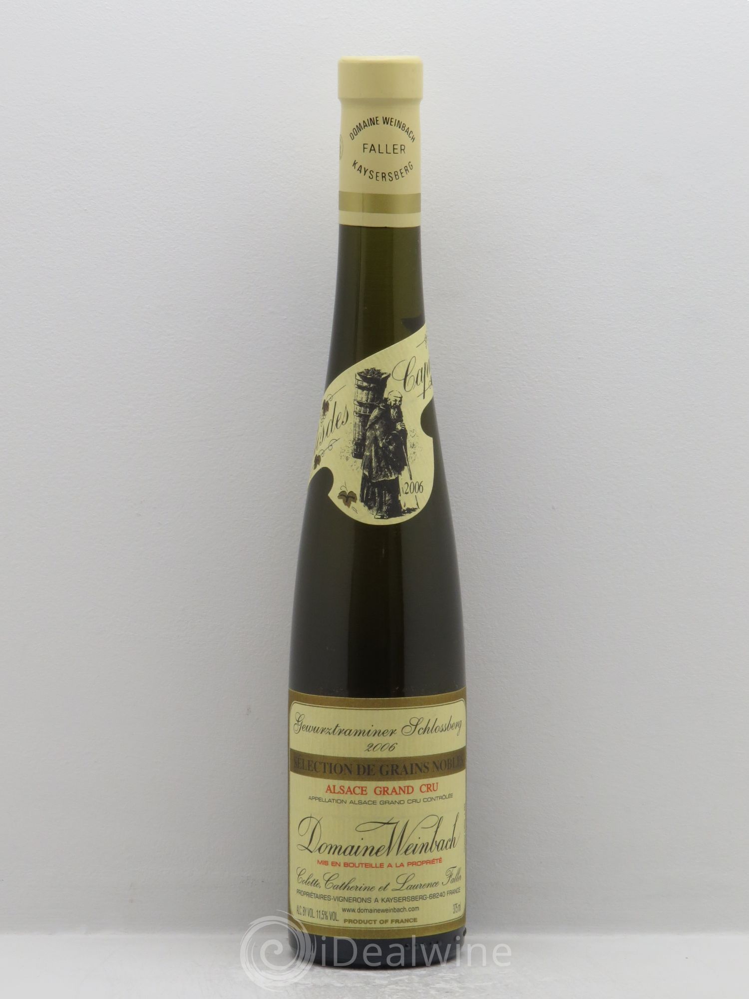 Gewurztraminer Sélection de Grains Nobles Schlossberg Domaine Weinbach REPRIS LE 30/06/2015 2006 - Posten von 1 Demi-Flasche - 0