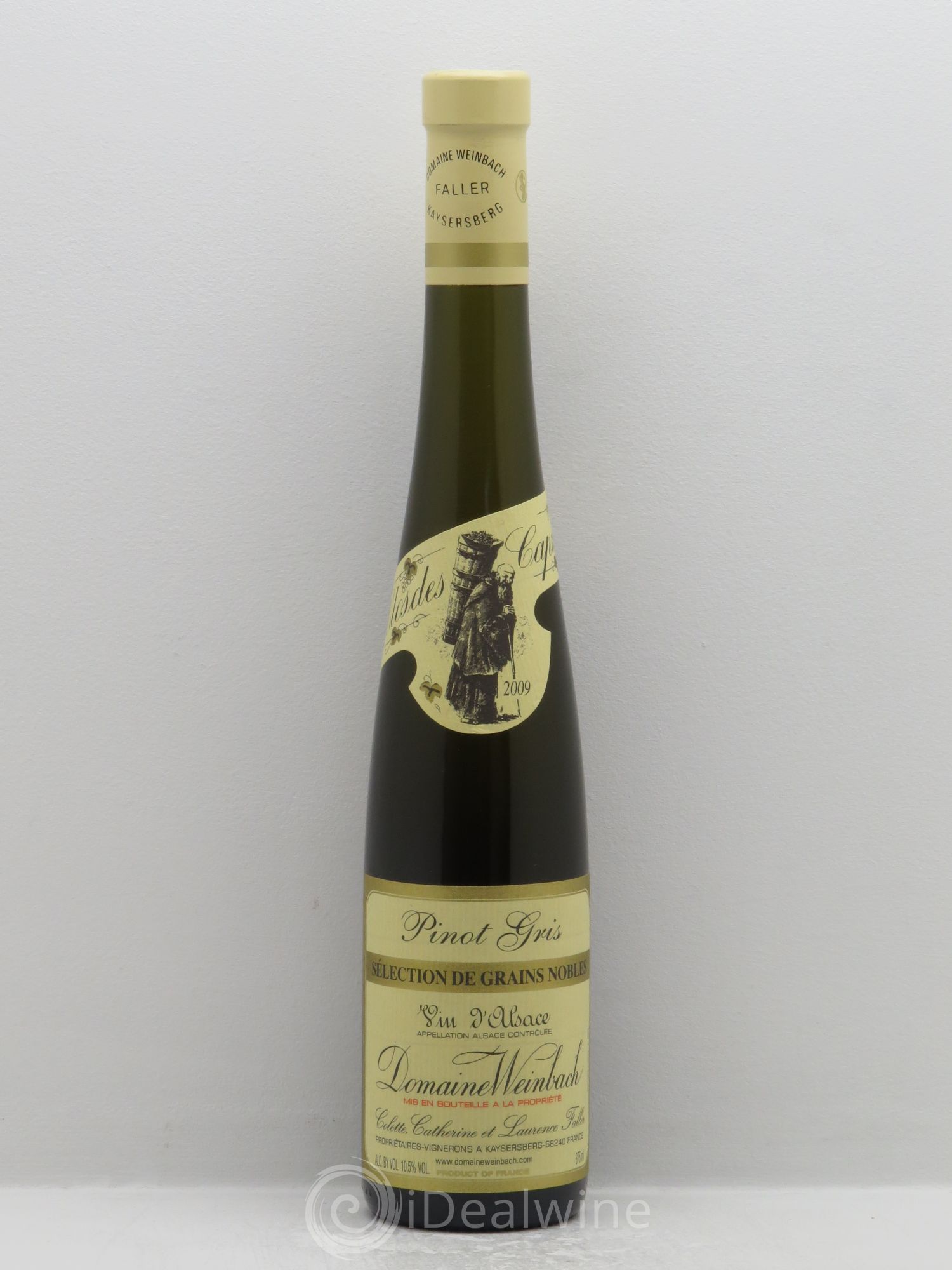 Pinot Gris (Tokay) Sélection de Grains Nobles Domaine Weinbach REPRIS LE 30/06/2015 2009 - Lotto di 1 mezza bottiglia - 0