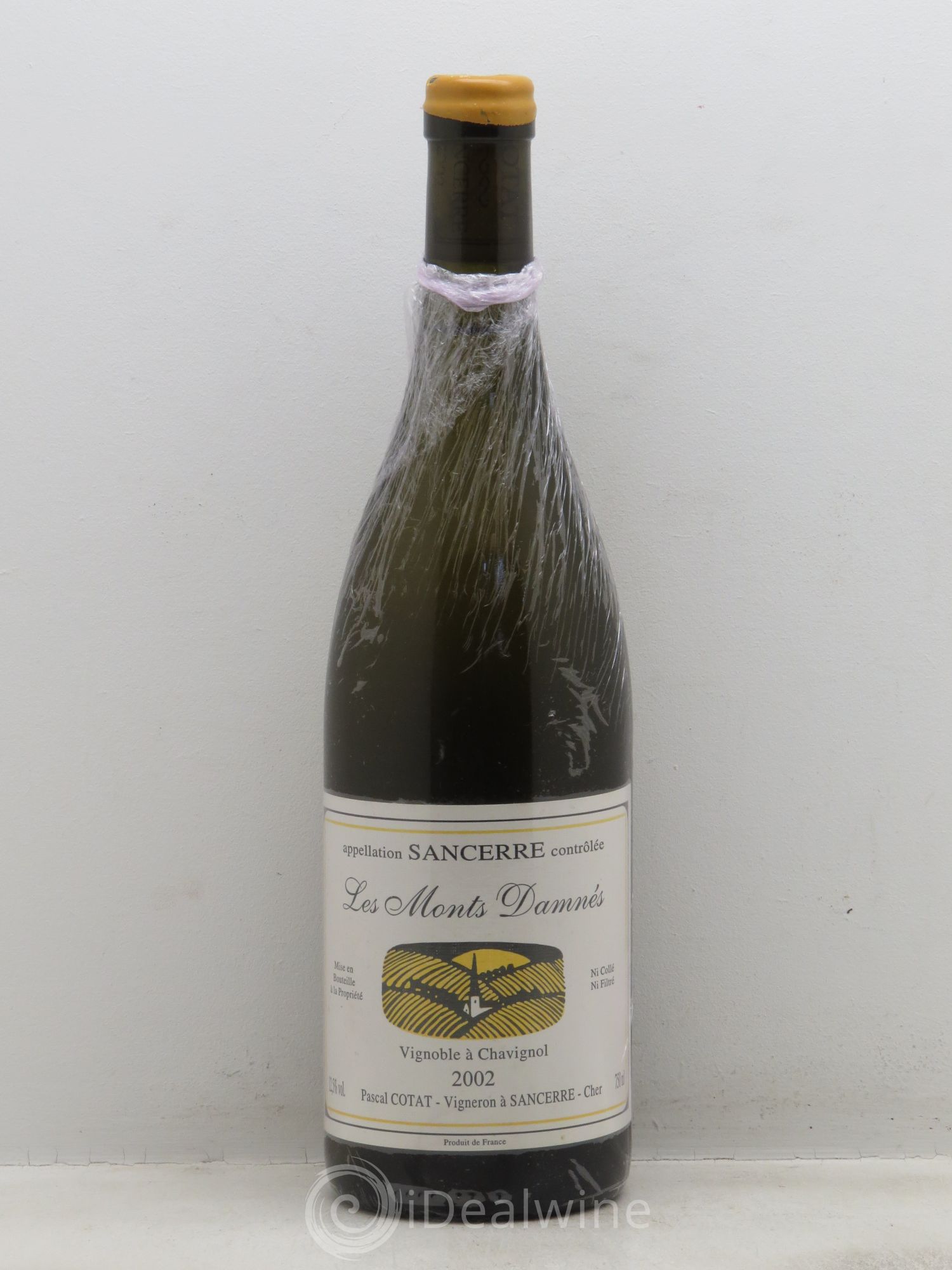 Sancerre Les Monts Damnés P.Cotat 2002 - Lot of 1 bottle - 0