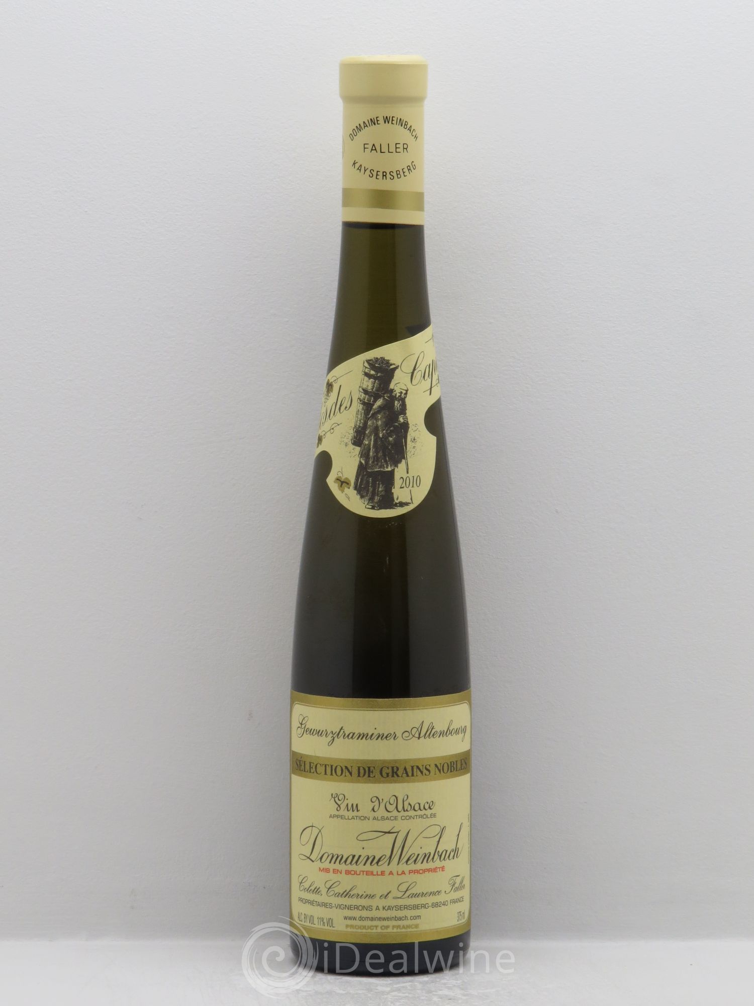 Gewurztraminer Sélection de Grains Nobles Altenbourg Domaine Weinbach REPRIS LE 30/06/2015 2010 - Posten von 1 Demi-Flasche - 0