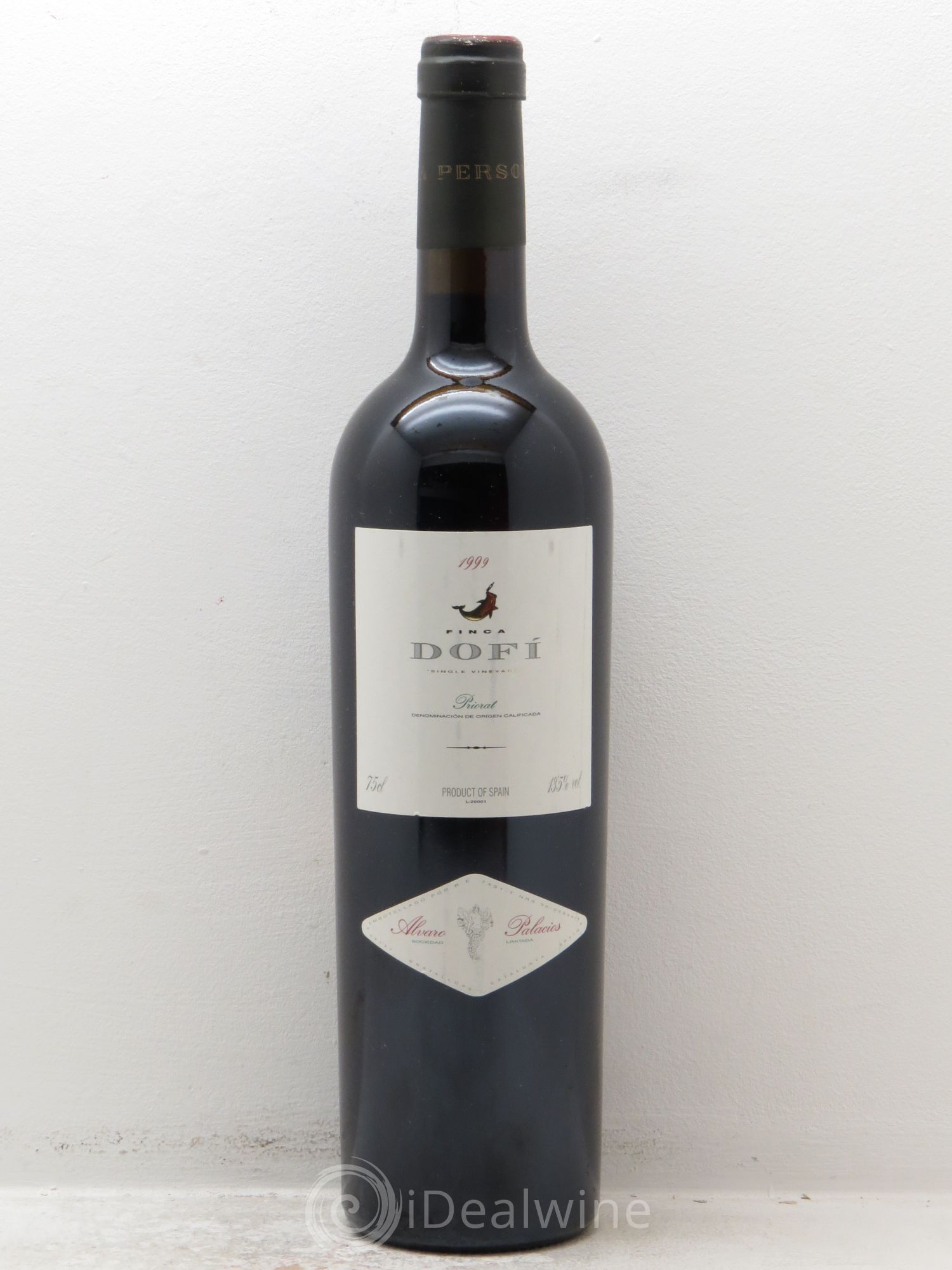 Priorat DOCa DOCA Finca Dofi Alvaro Palacios 1999 - Lot de 1 bouteille - 0