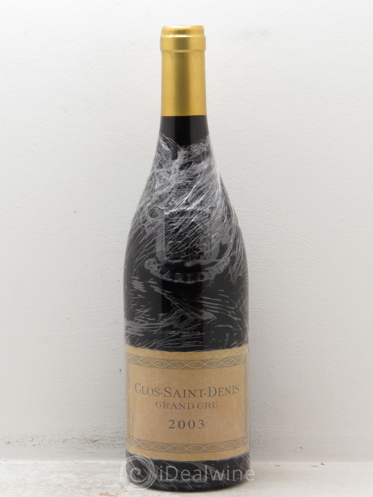 Clos Saint-Denis Grand Cru Charlopin-Parizot 2003 - Lot de 1 bouteille - 0