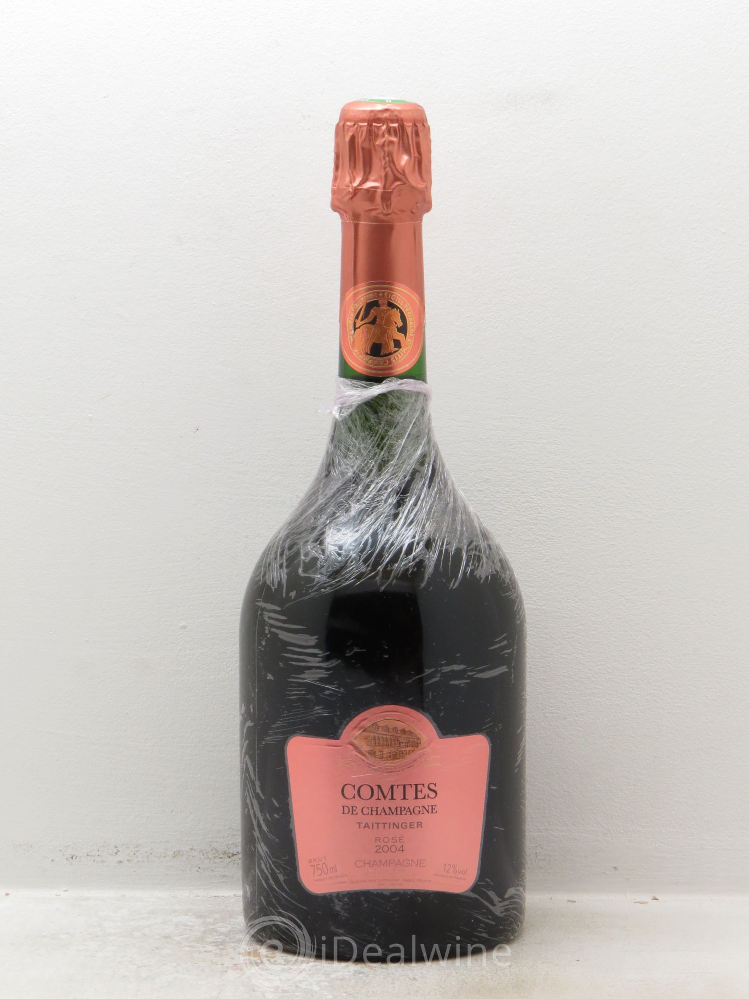 Comtes de Champagne Rosé Grand Cru Brut Taittinger 2004 - Lot de 1 bouteille - 0