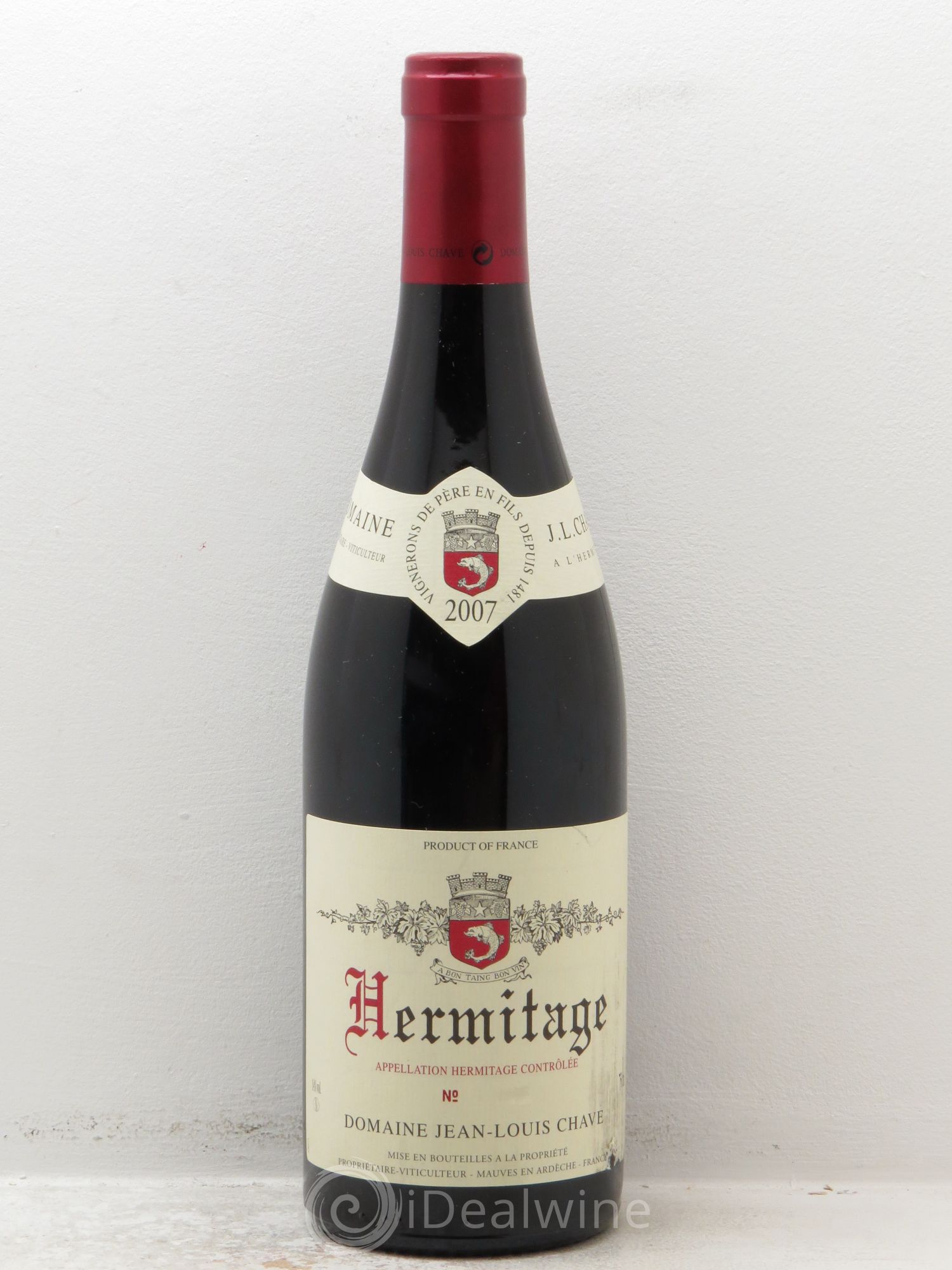 Hermitage Jean-Louis Chave 2007 - Lot de 1 bouteille - 0