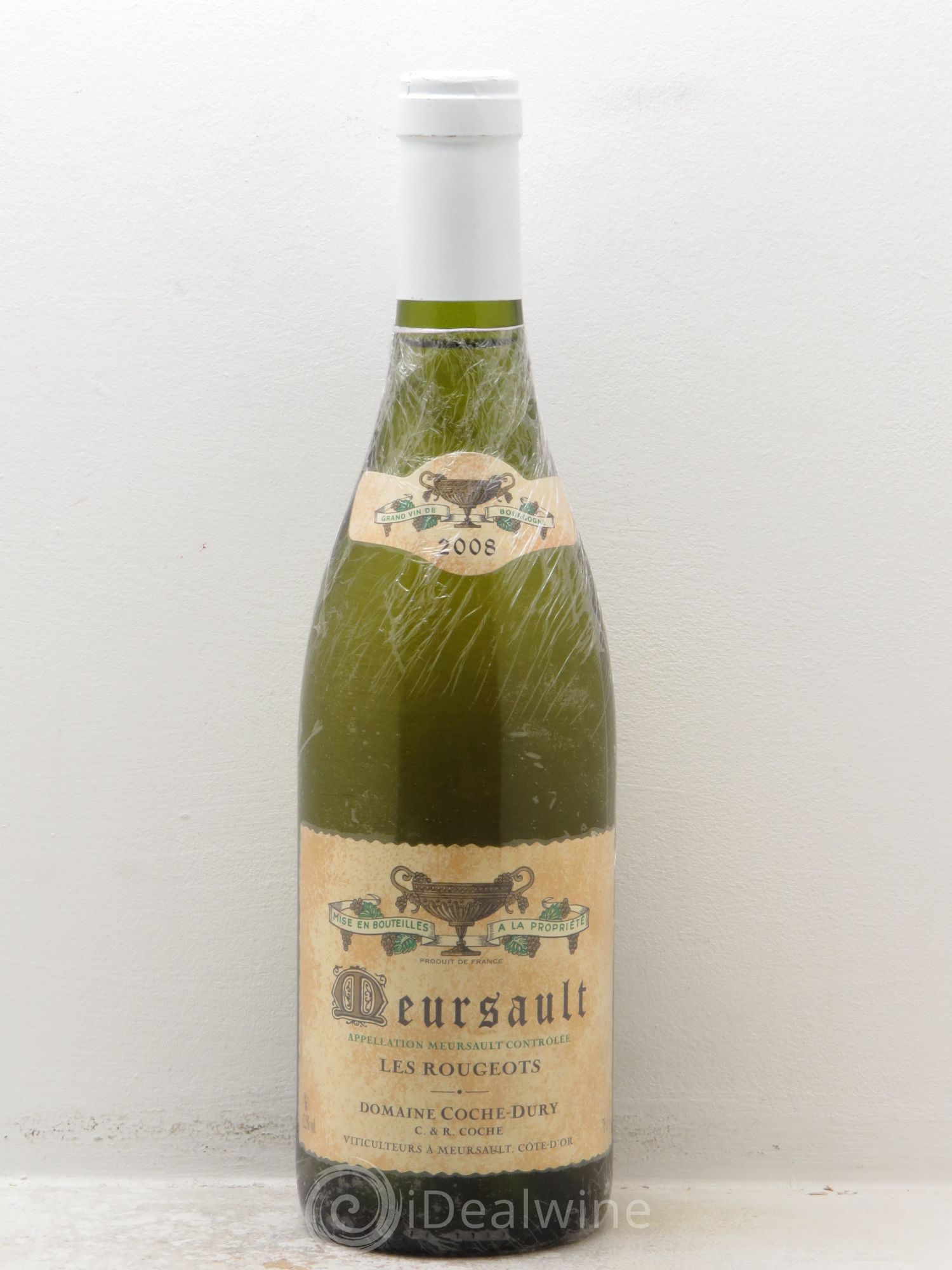 Meursault Les Rougeots Coche Dury (Domaine) 2008 - Lot de 1 bouteille - 0