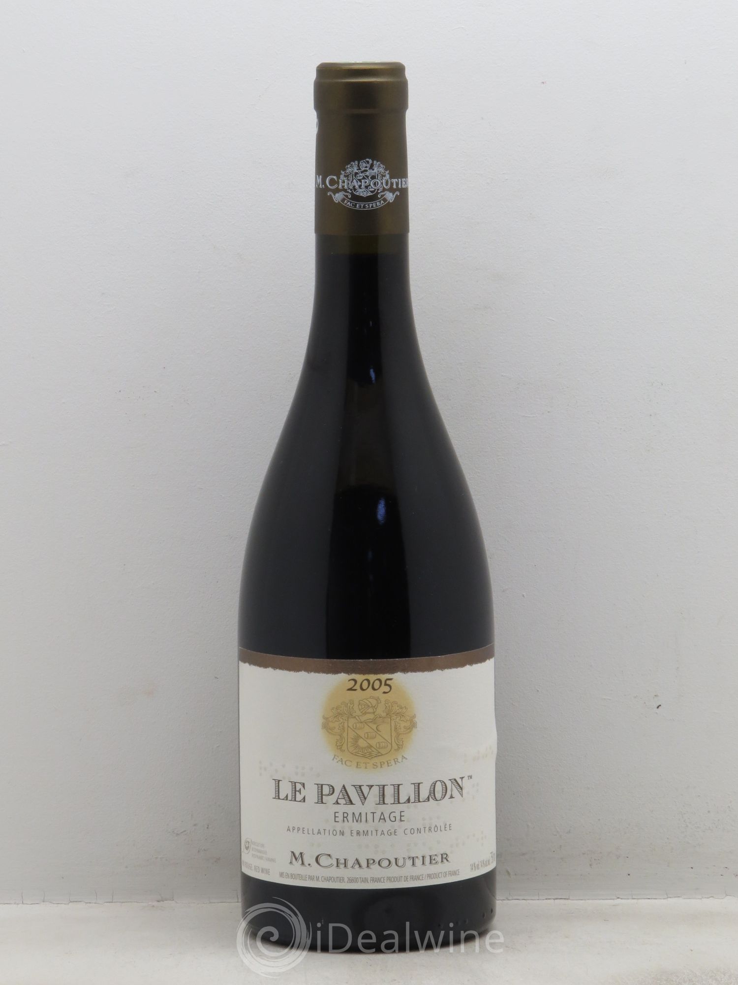 Hermitage Ermitage Le Pavillon Chapoutier 2005 - Lot de 1 bouteille - 0