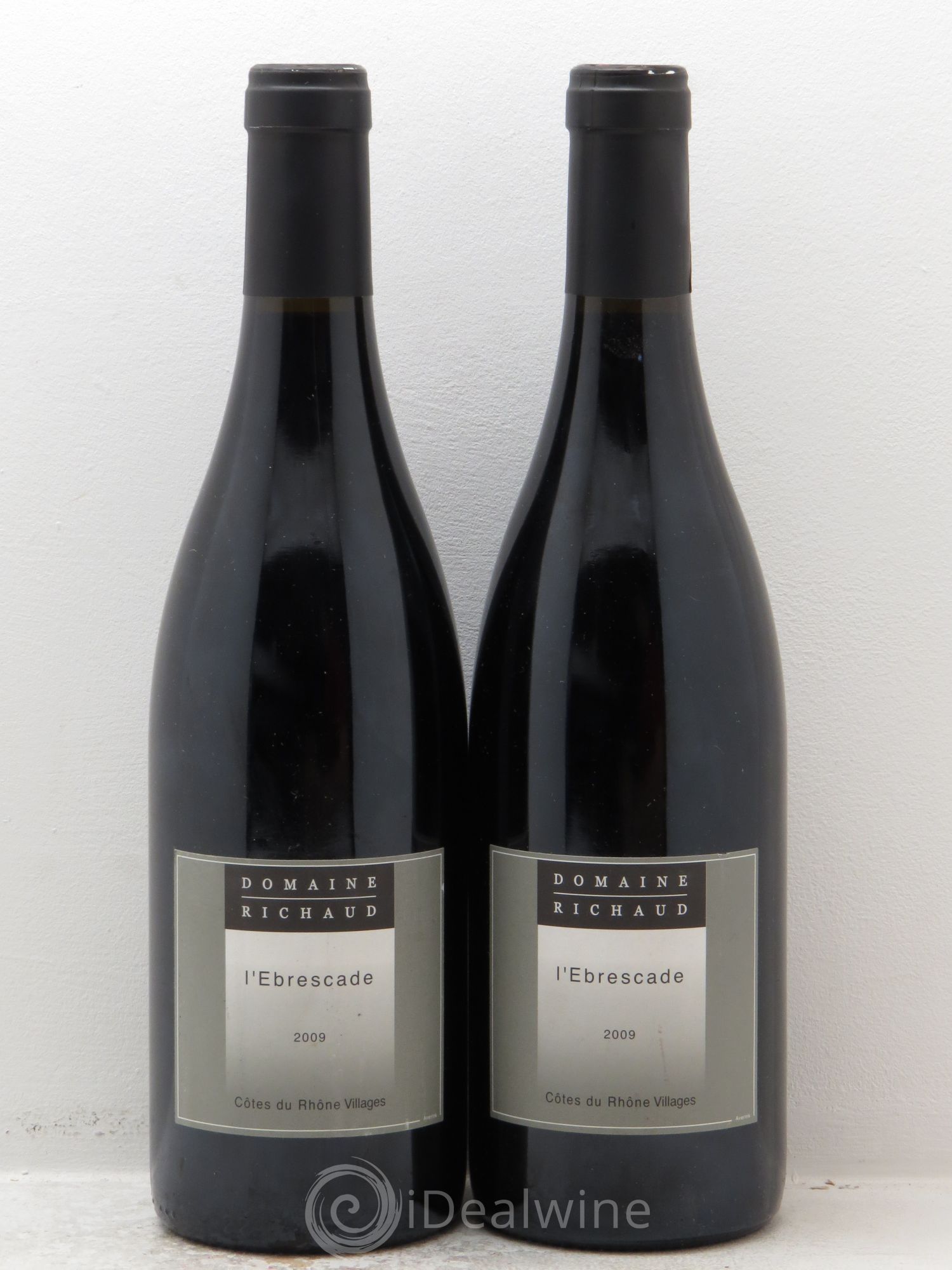 Cairanne Ebrescade Marcel Richaud 2009 - Lot de 2 bouteilles - 0