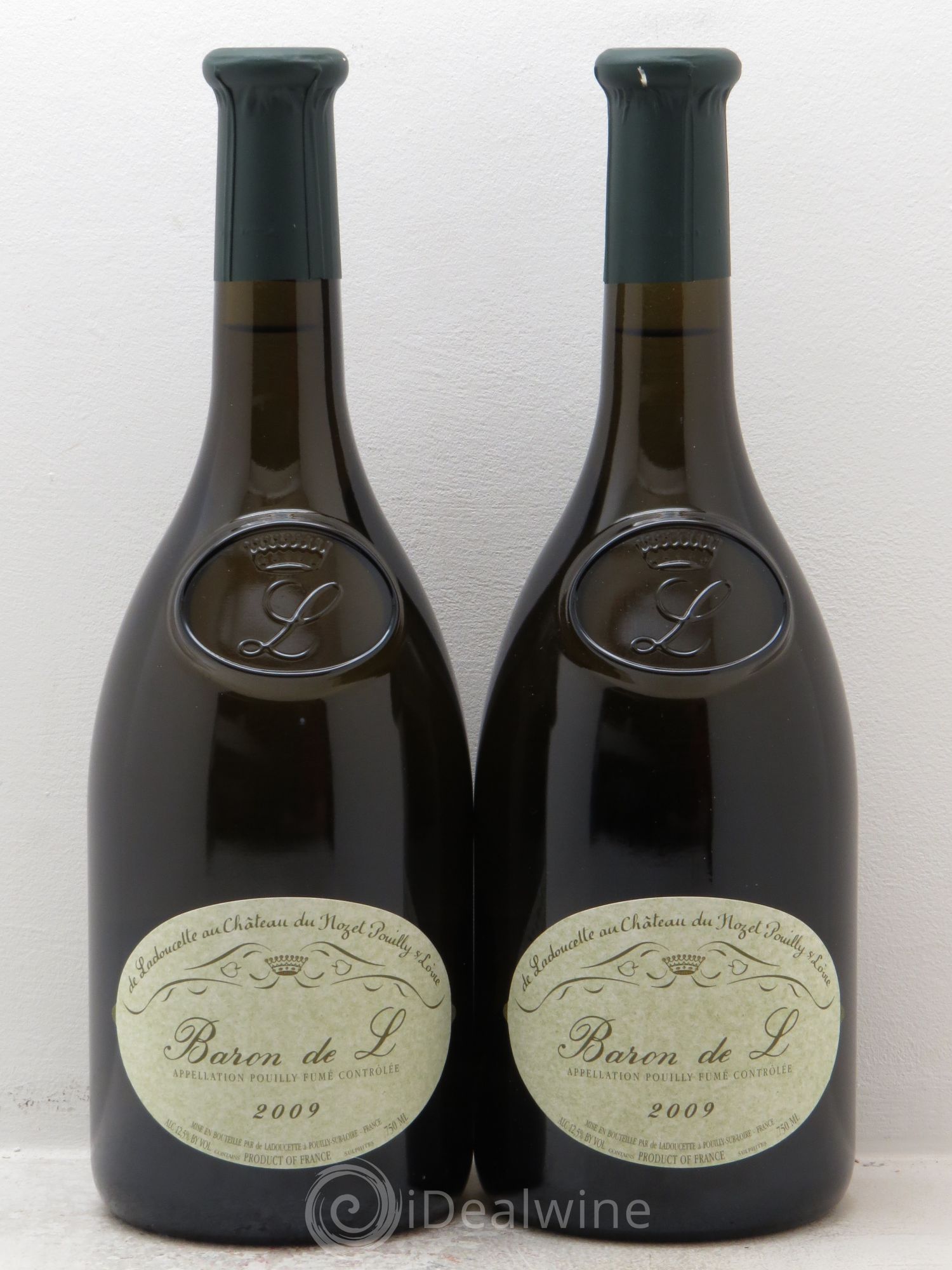 Pouilly-Fumé Baron de L Patrick de Ladoucette 2009 - Lot de 2 bouteilles - 0