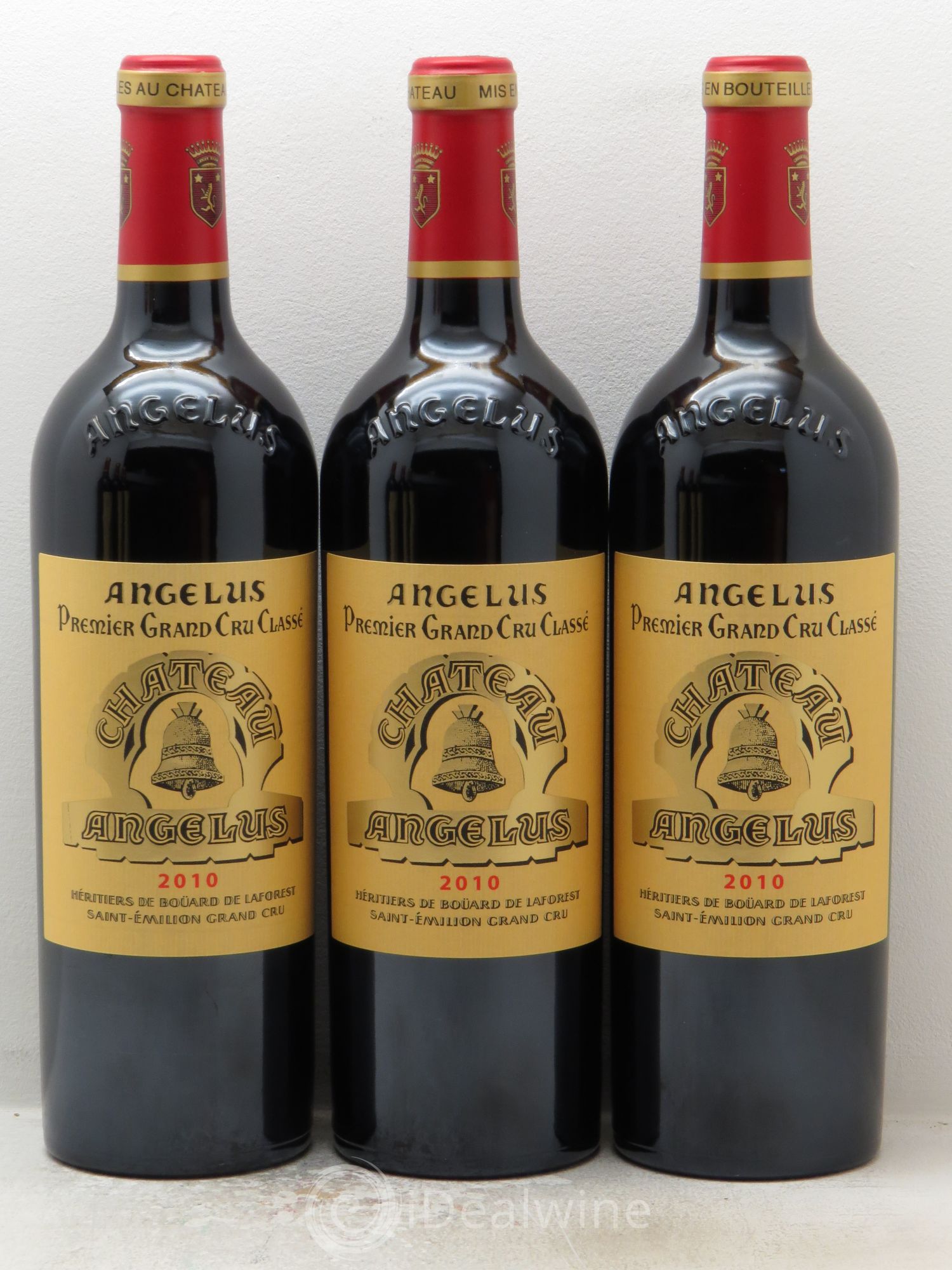 Château Angélus 1er Grand Cru Classé A 2010 - Lot de 6 bouteilles - 1
