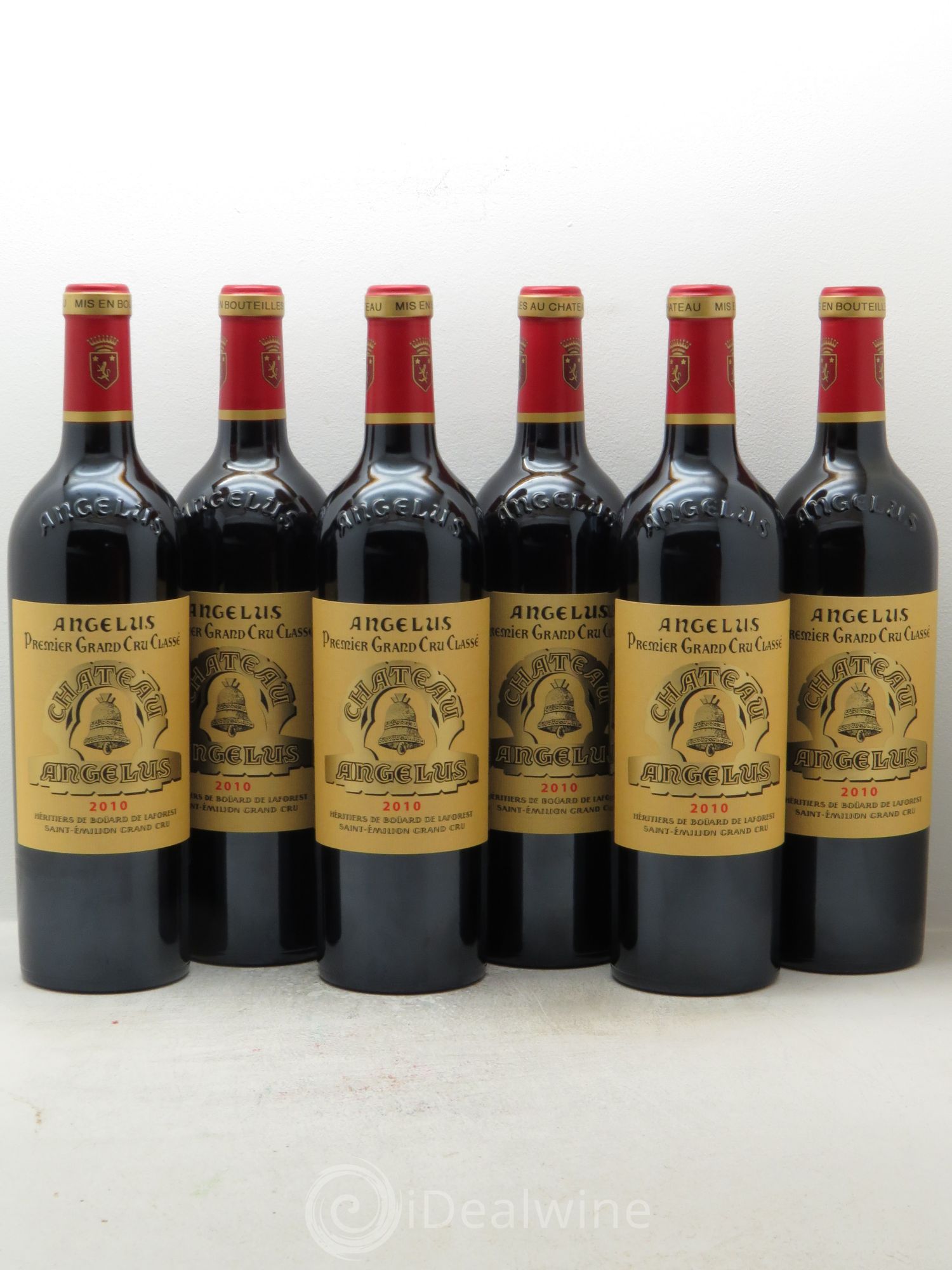 Château Angélus 1er Grand Cru Classé A 2010 - Lot de 6 bouteilles - 0