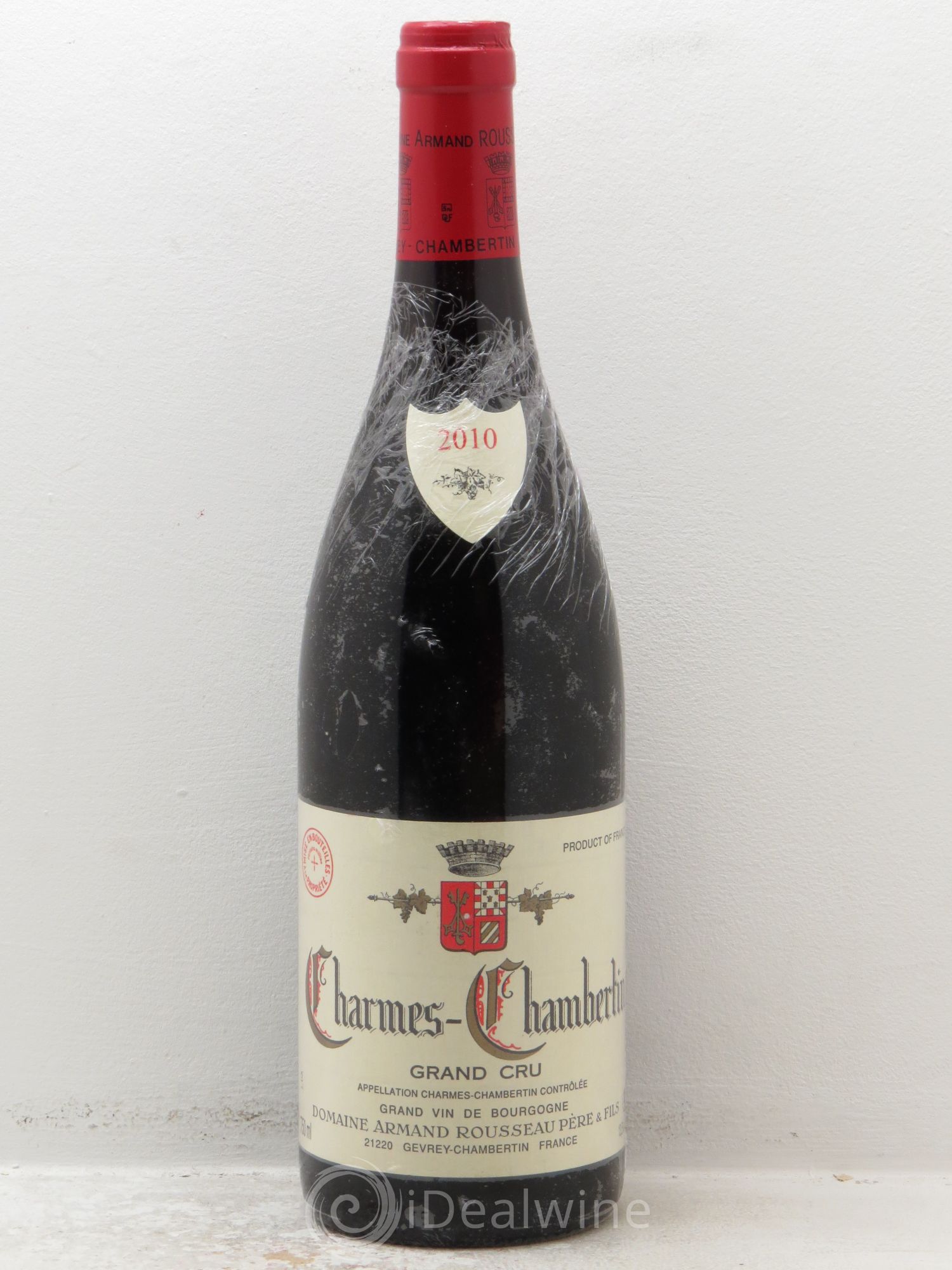 Charmes-Chambertin Grand Cru Armand Rousseau (Domaine) 2010 - Lot de 1 bouteille - 0