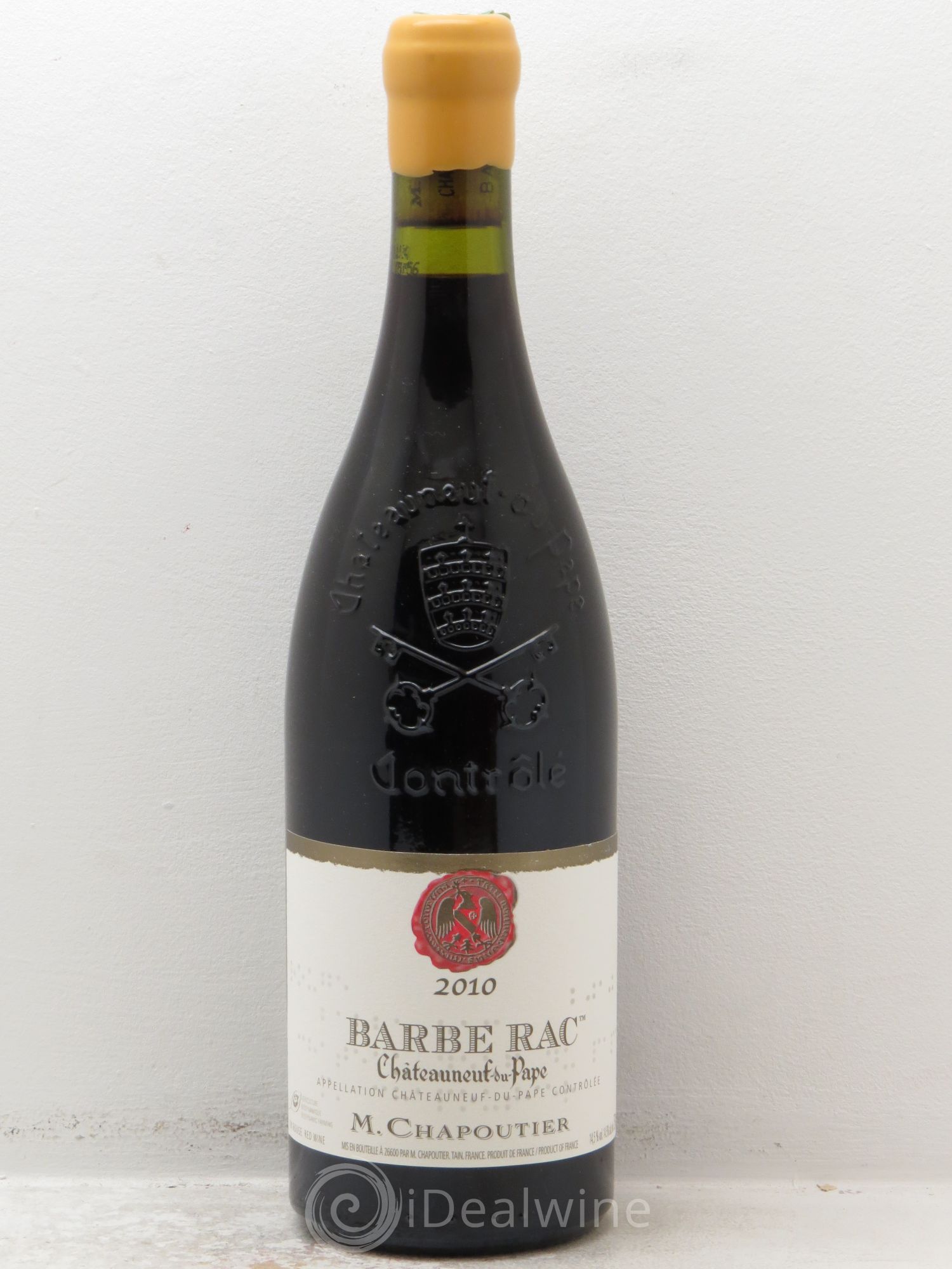 Châteauneuf-du-Pape Barbe Rac Chapoutier 2010 - Lot de 1 bouteille - 0