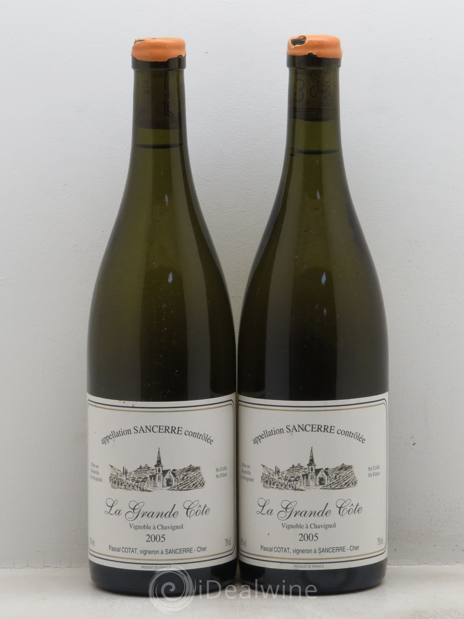 Sancerre La Grande Côte P.Cotat 2005 - Posten von 2 Flaschen - 0