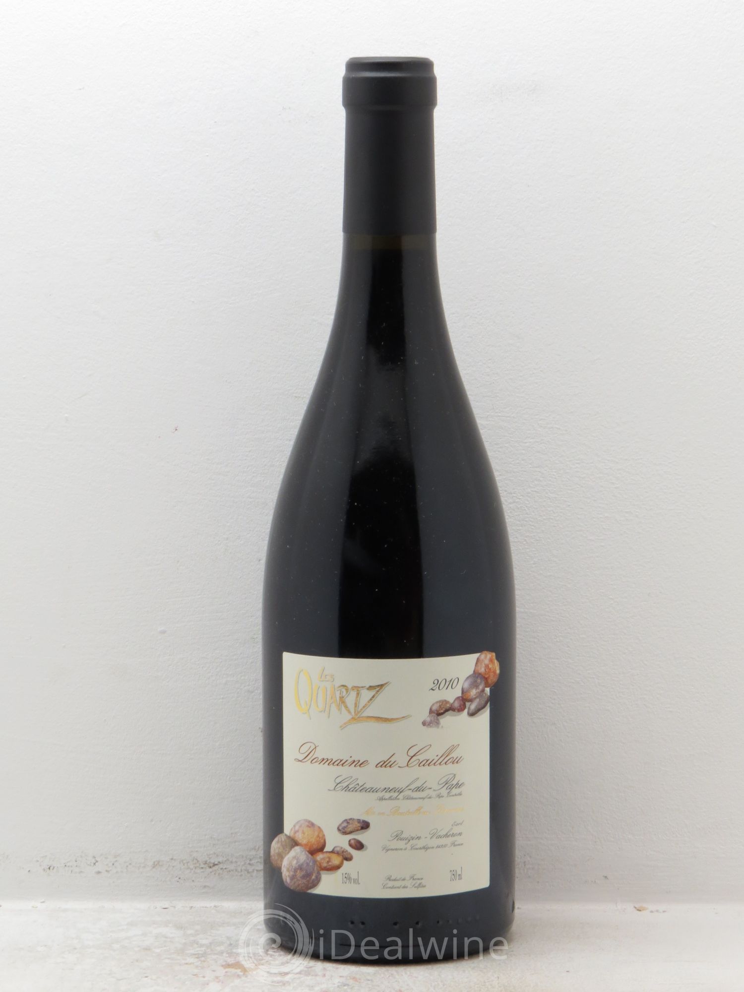 Châteauneuf-du-Pape Les Quartz Clos du Caillou 2010 - Lot de 1 bouteille - 0