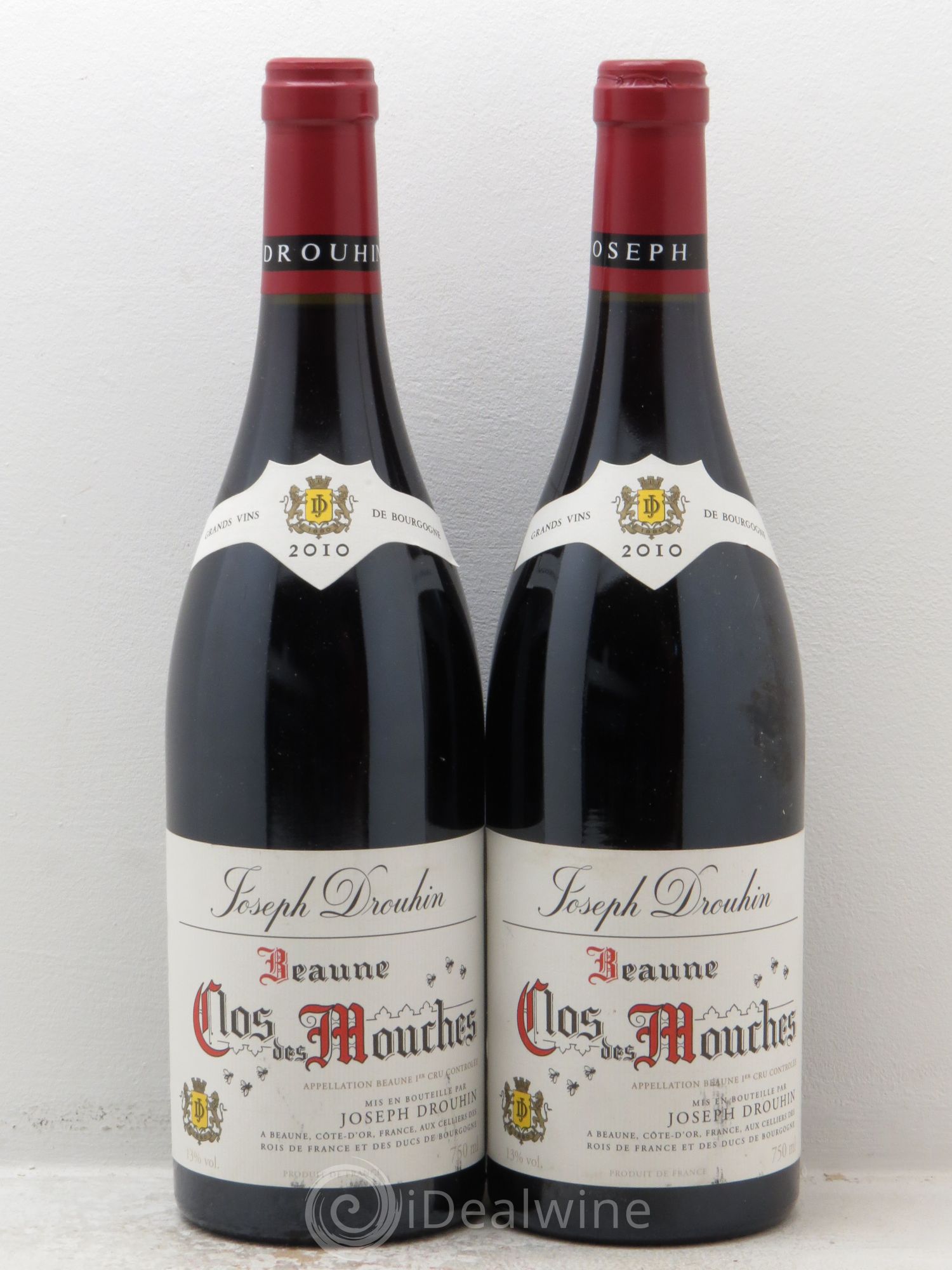 Beaune 1er Cru Clos des Mouches Joseph Drouhin 2010 - Lot de 2 bouteilles - 0