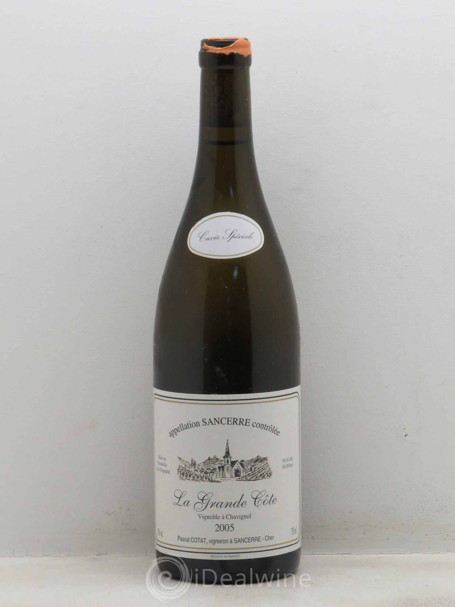Sancerre La Grande Côte Cuvée Spéciale P.Cotat 2005 - Posten von 1 Flasche - 0