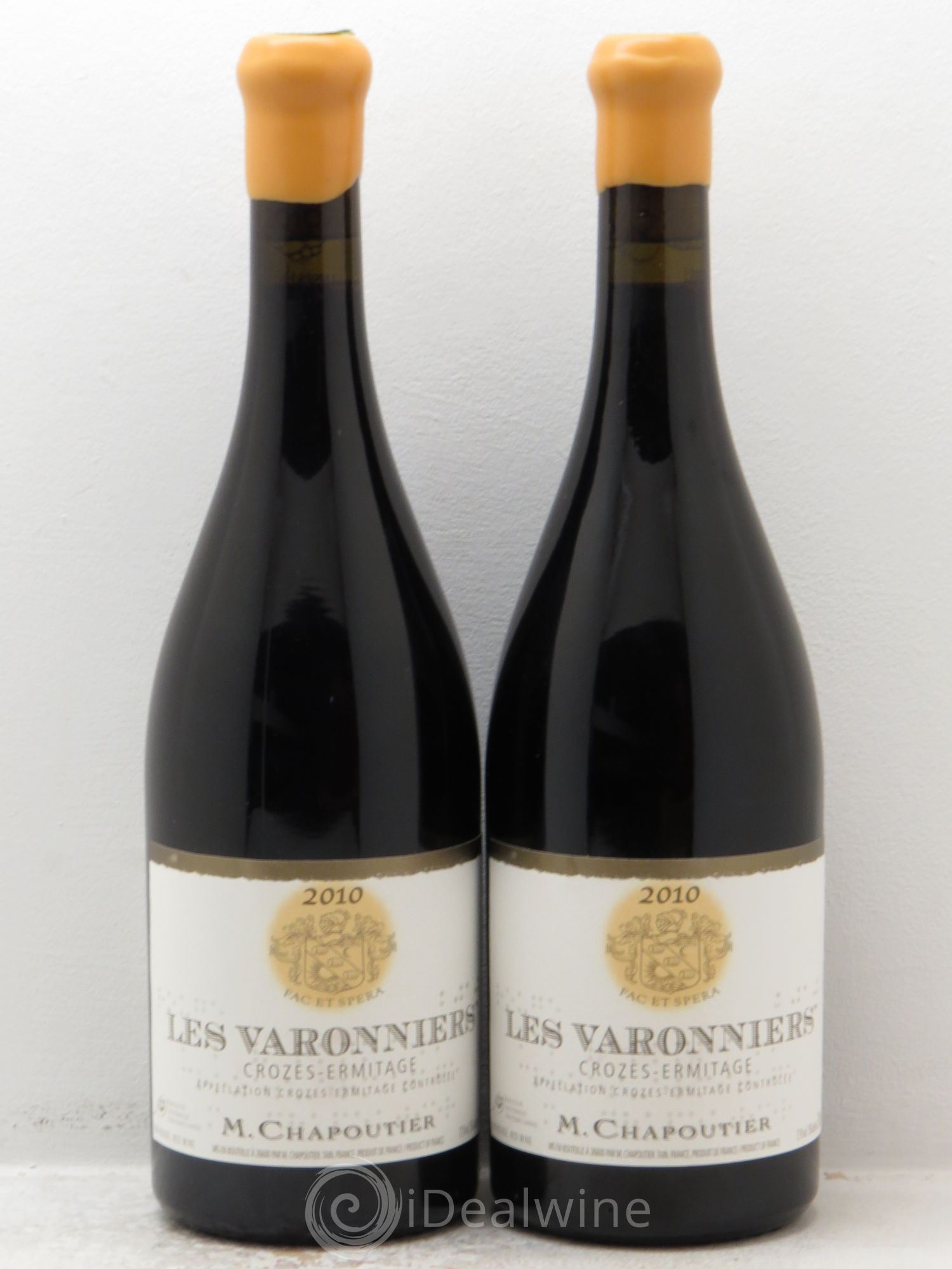 Crozes-Hermitage Les Varonniers Chapoutier 2010 - Lot de 2 bouteilles - 0