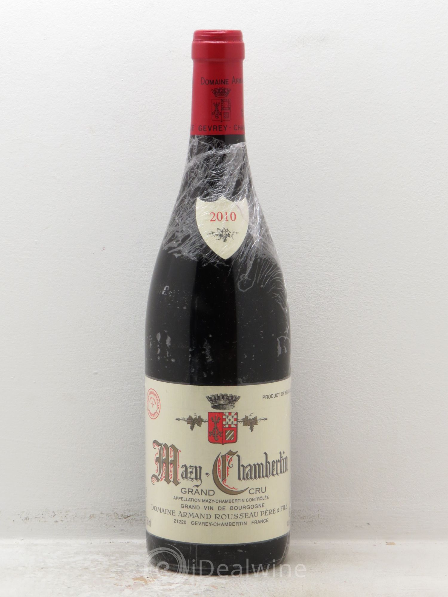 Mazis-Chambertin Grand Cru Armand Rousseau (Domaine) 2010 - Lot de 1 bouteille - 0