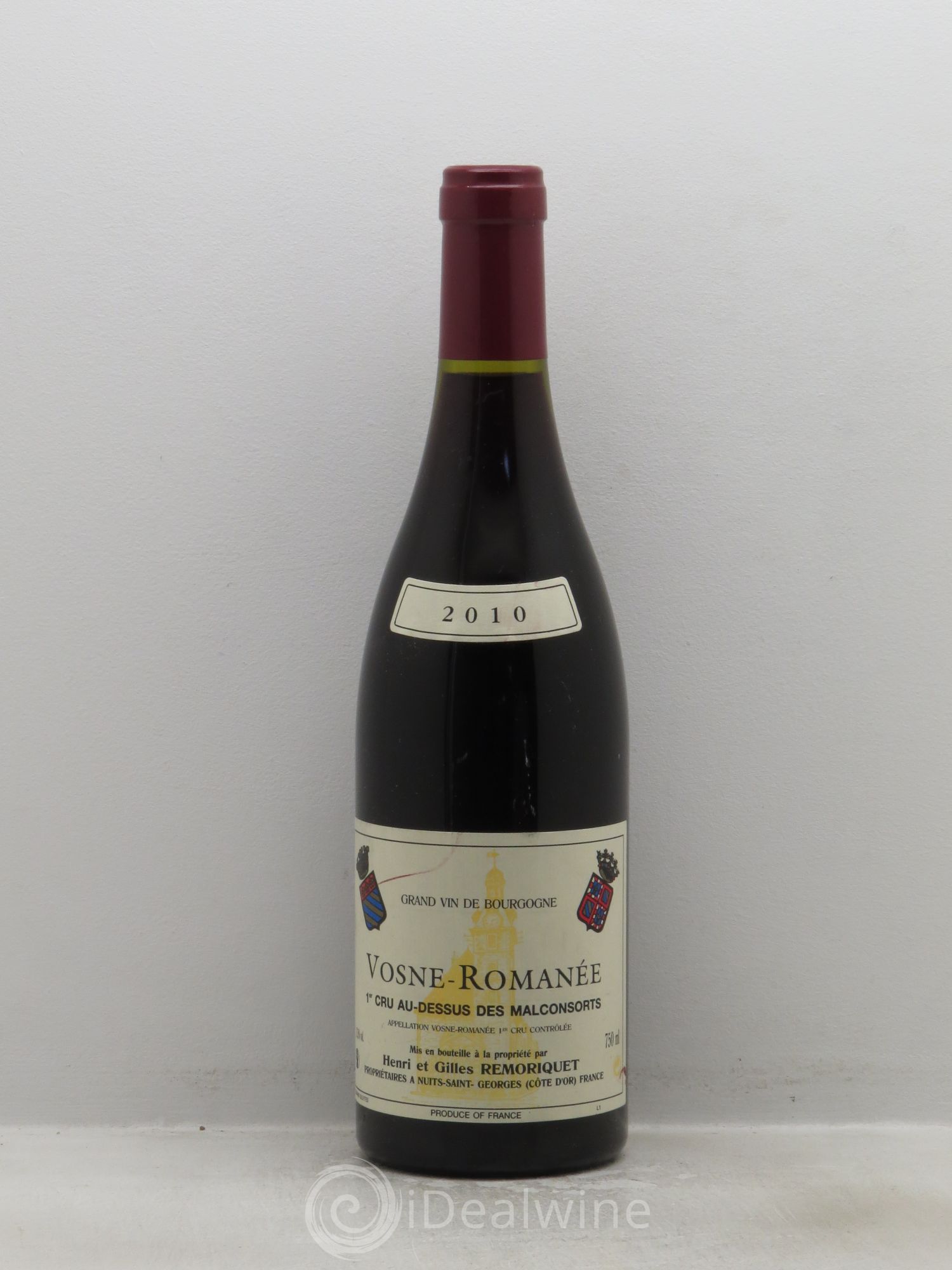 Vosne-Romanée 1er Cru Au Dessus des Malconsorts - G.Remoriquet 2010 - Posten von 1 Flasche - 0