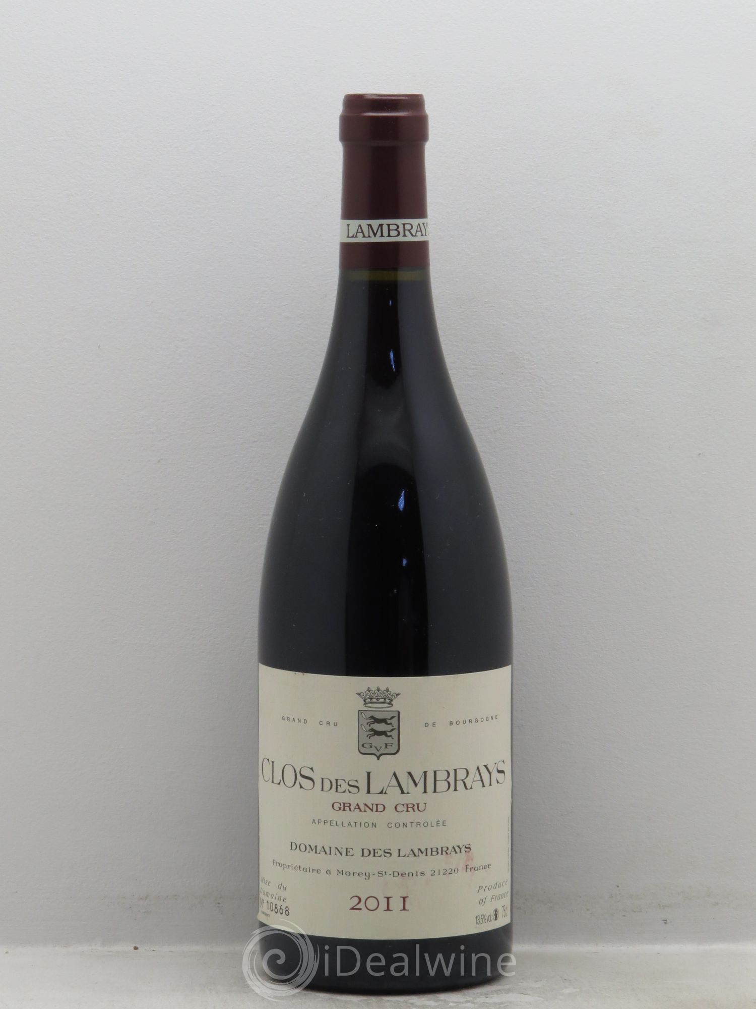 Clos des Lambrays Grand Cru Domaine des Lambrays 2011 - Lot de 1 bouteille - 0