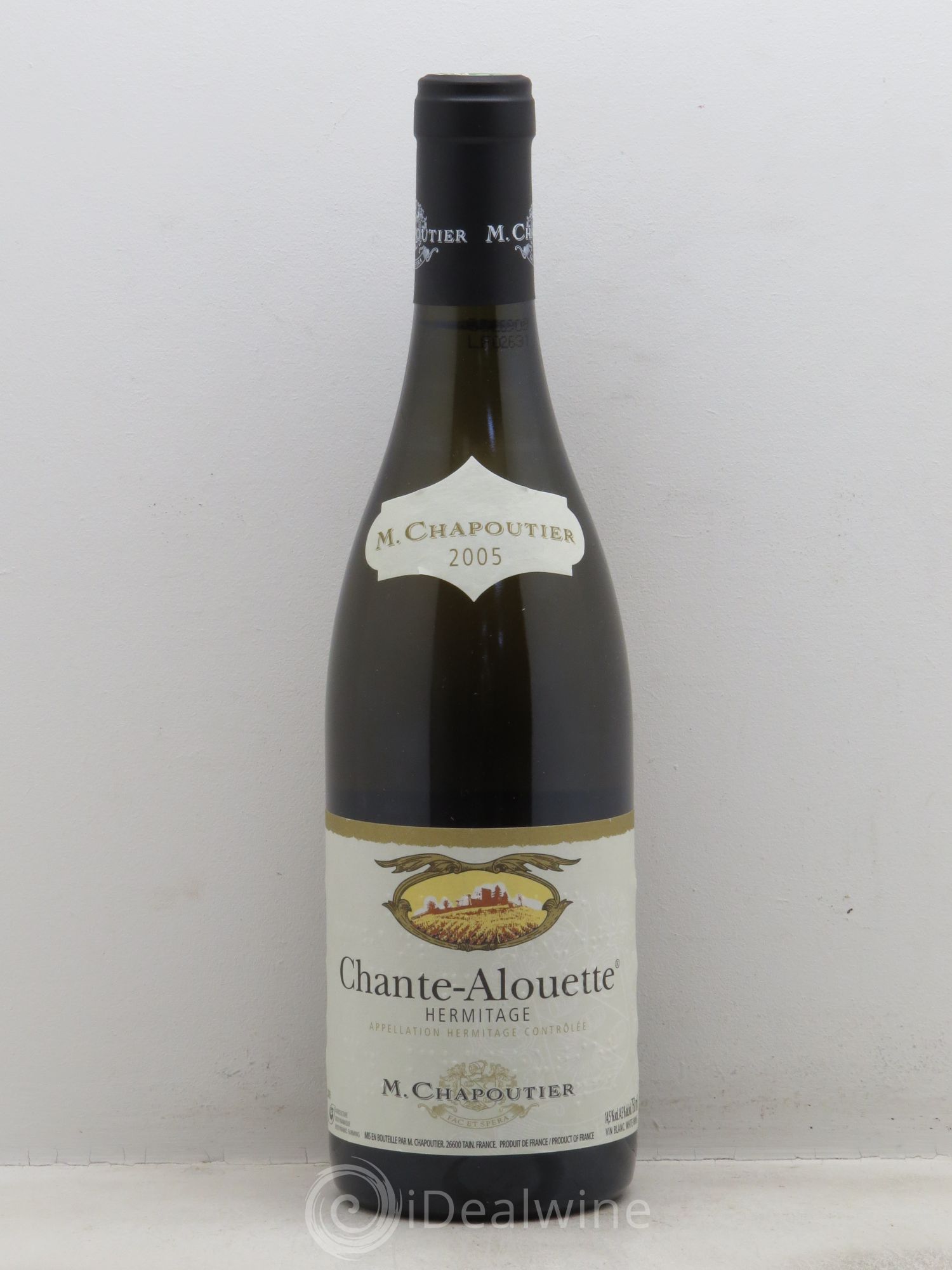 Hermitage Chante Alouette Chapoutier 2005 - Lot de 1 bouteille - 0