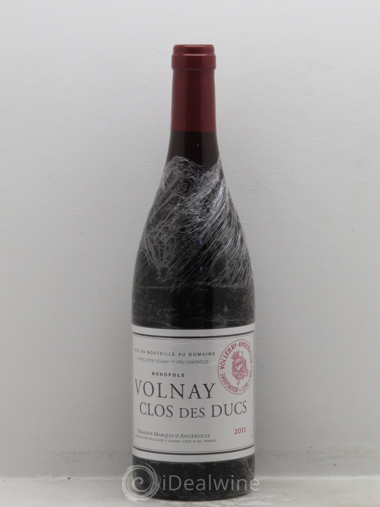 Volnay 1er Cru Clos des Ducs Marquis d'Angerville (Domaine) 2011 - Lot de 1 bouteille - 0