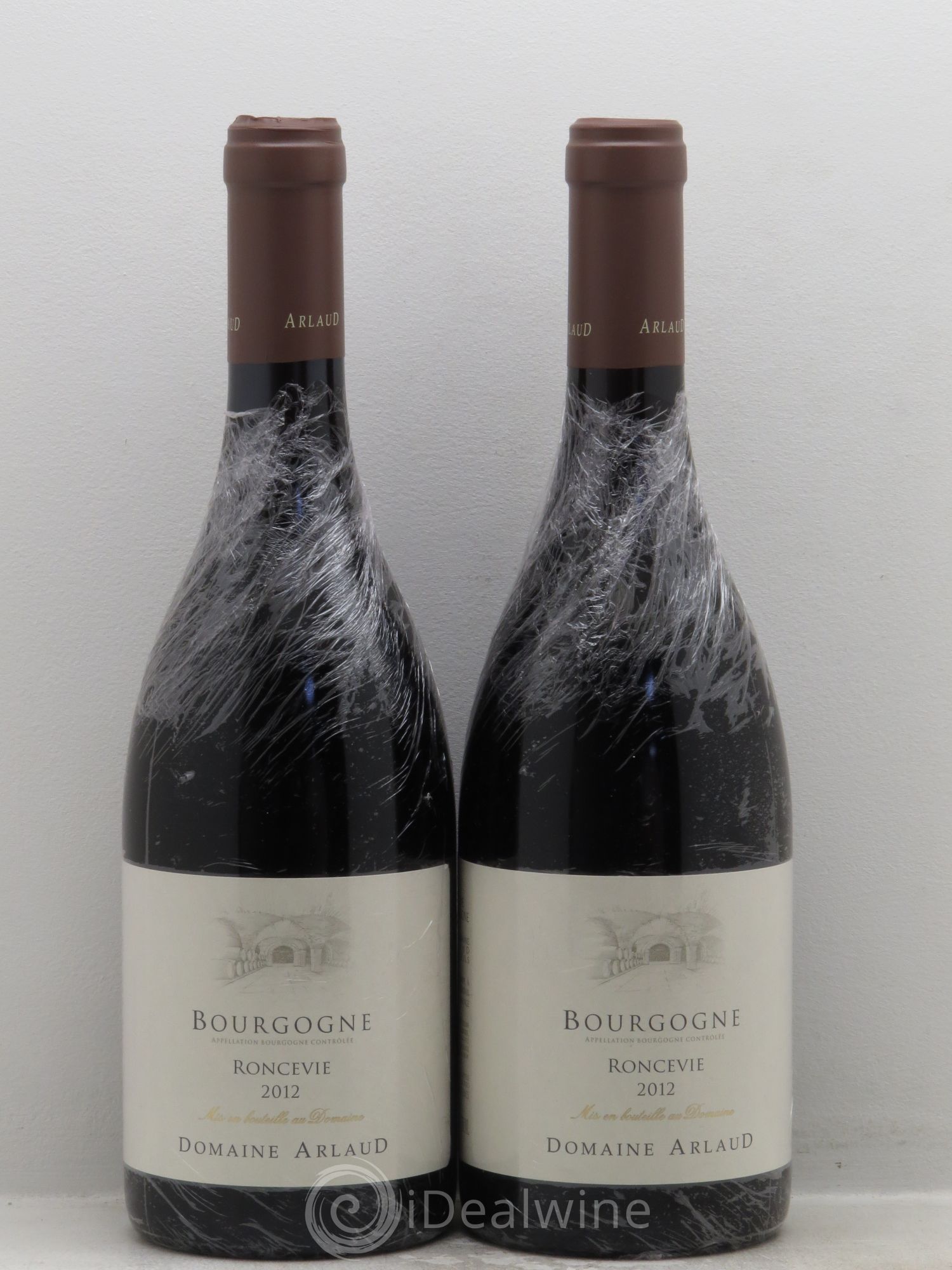 Bourgogne Roncevie - Domaine Arlaud 2012 - Posten von 2 Flaschen - 0