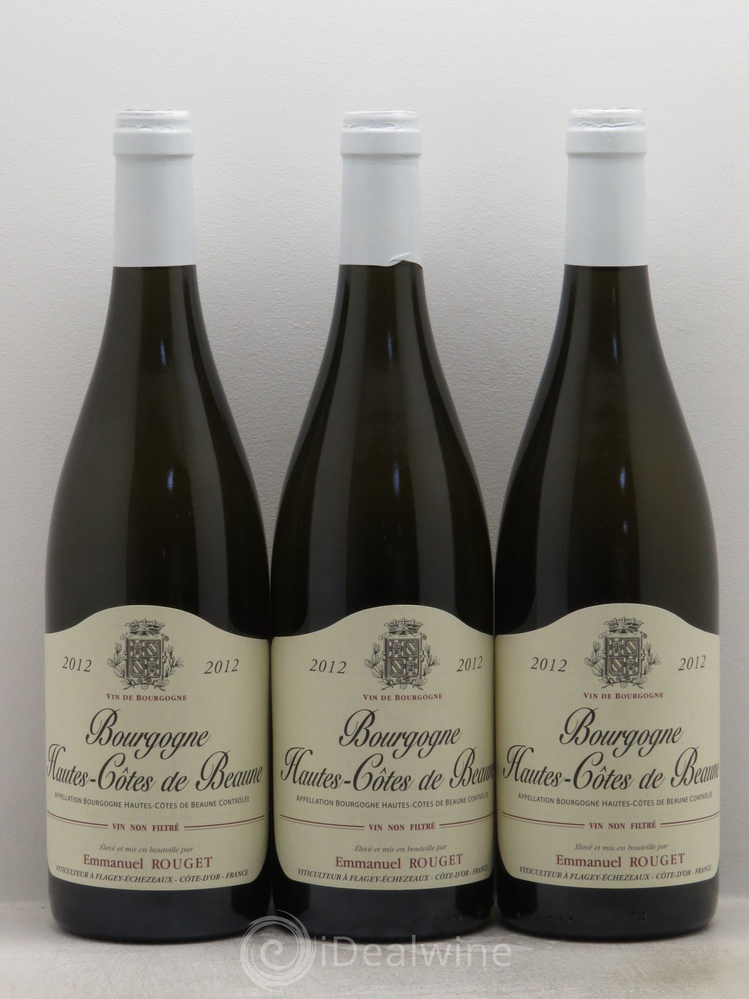 Hautes-Côtes de Beaune E.Rouget 2012 - Posten von 3 Flaschen - 0