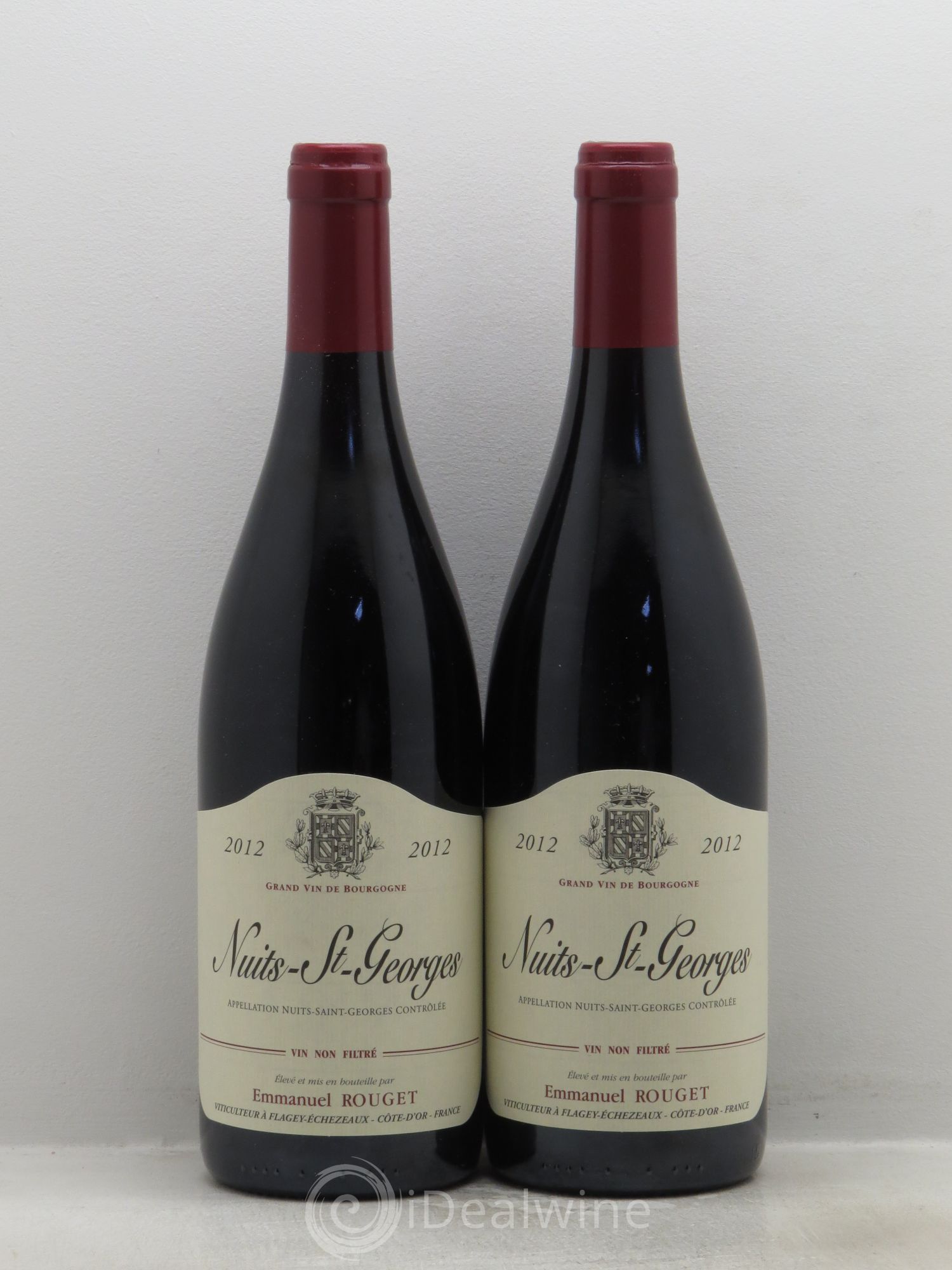 Nuits-Saint-Georges Emmanuel Rouget 2012 - Lot de 2 bouteilles - 0