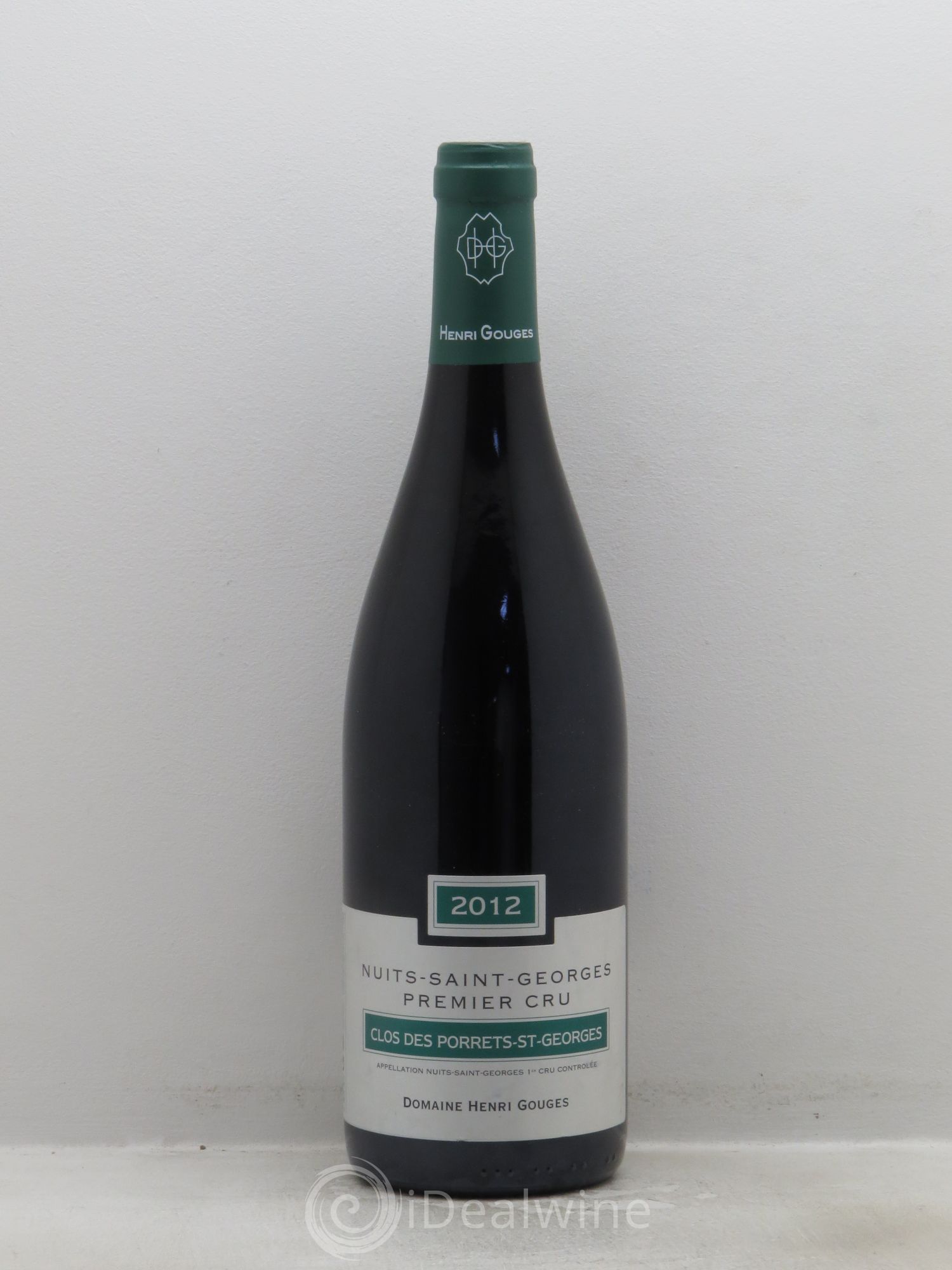 Nuits-Saint-Georges 1er Cru Clos des Porrets St Georges Henri Gouges 2012 - Lot de 1 bouteille - 0