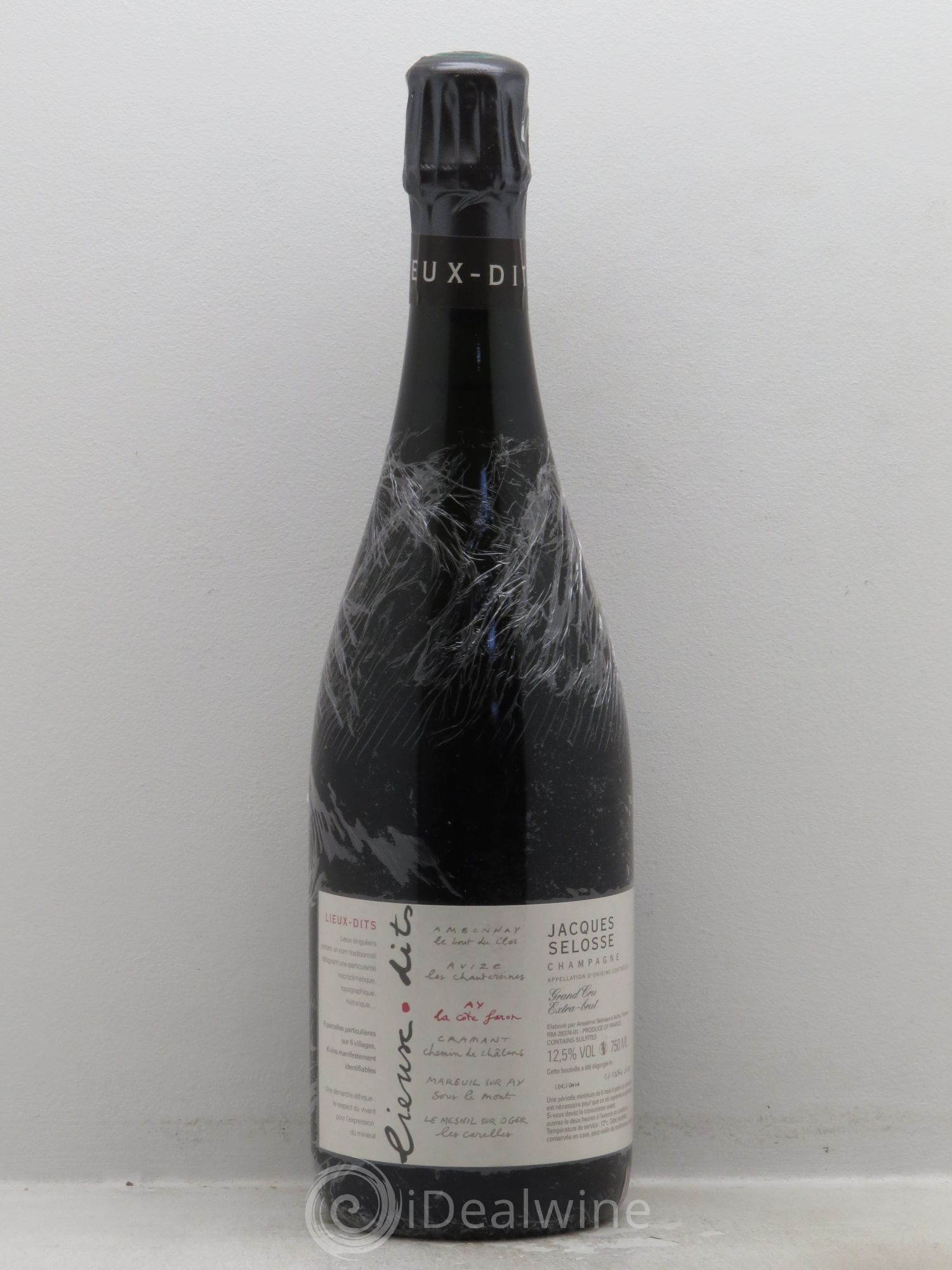 Champagne Lieu Dit Ay La Cote faron Selosse - Posten von 1 Flasche - 0