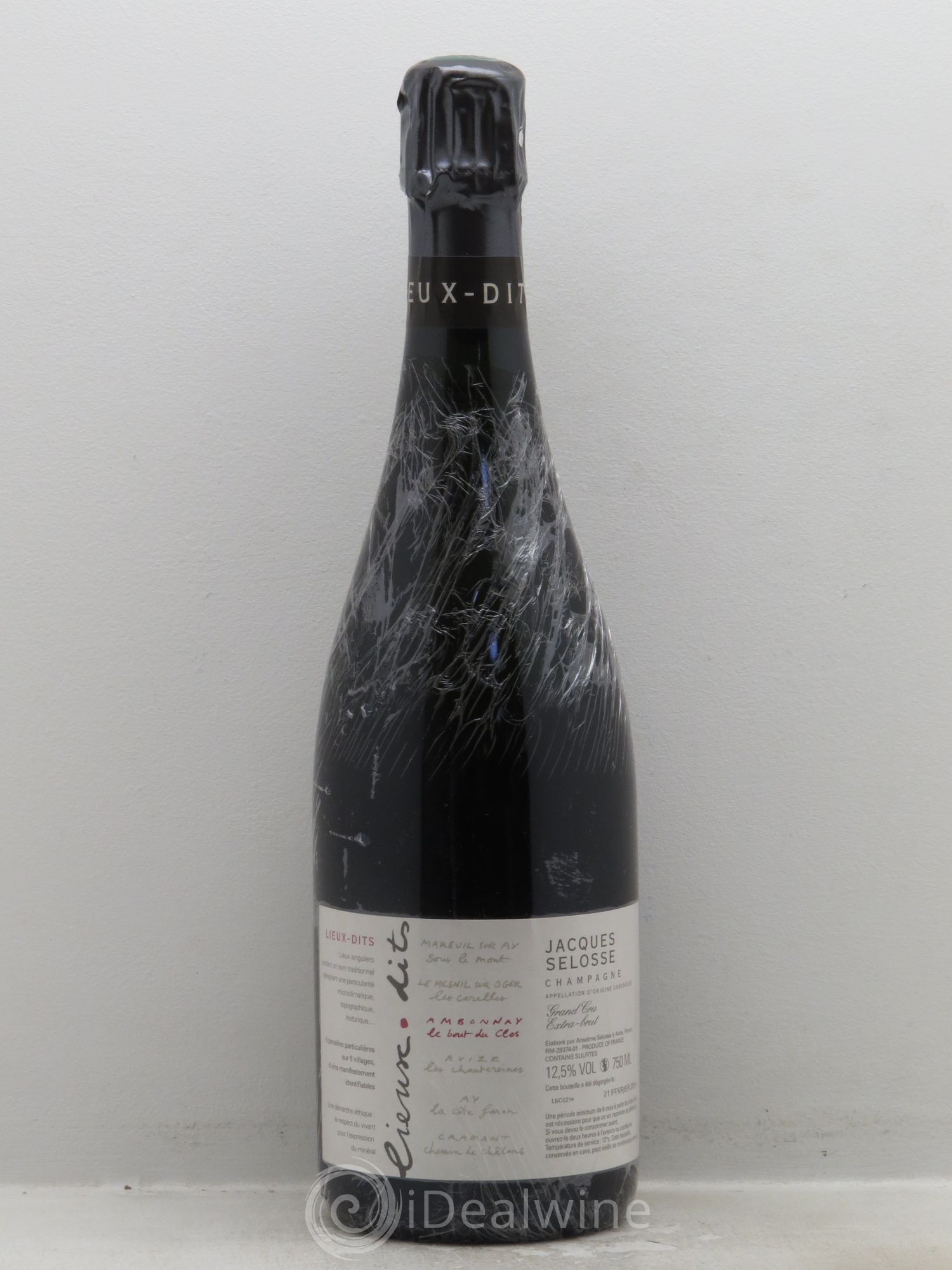 Champagne Lieu Dit Ambonnay Le Bout du Clos Selosse - Posten von 1 Flasche - 0