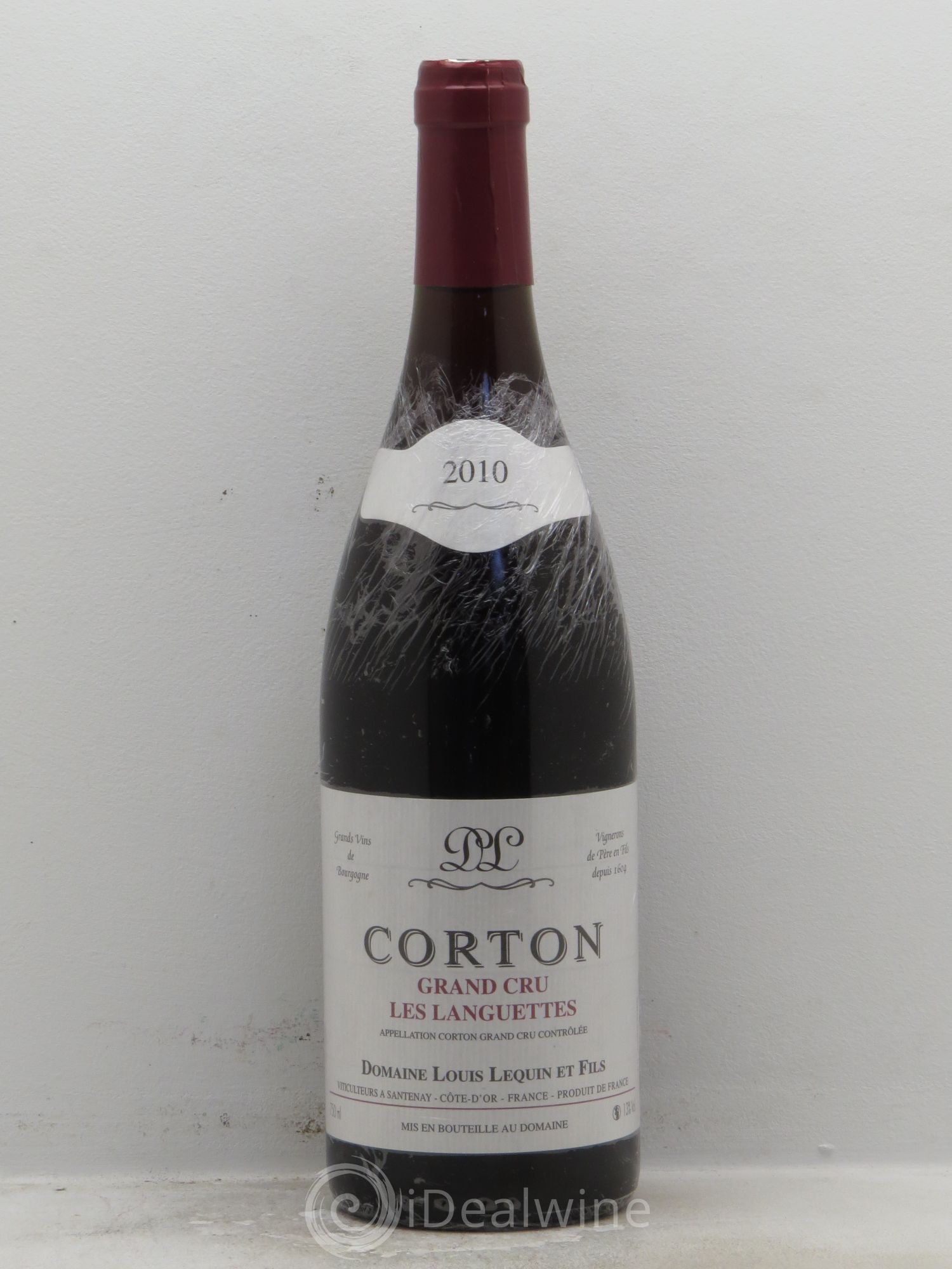 Corton Grand Cru Louis Lequin (sans prix de réserve) 2010 - Posten von 1 Flasche - 0