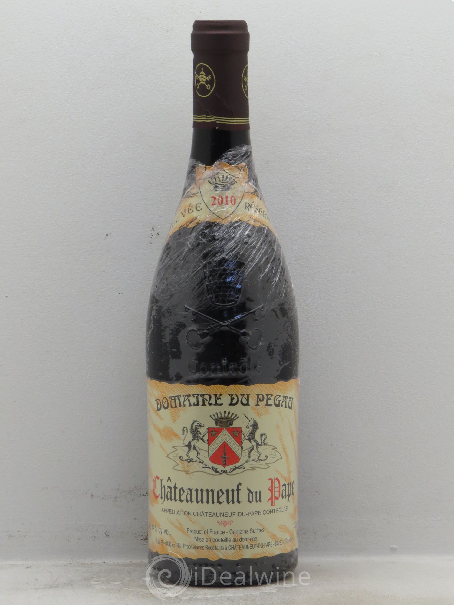 Châteauneuf-du-Pape Domaine du Pégau Cuvée Réservée Paul et Laurence Féraud 2010 - Lot de 1 bouteille - 0