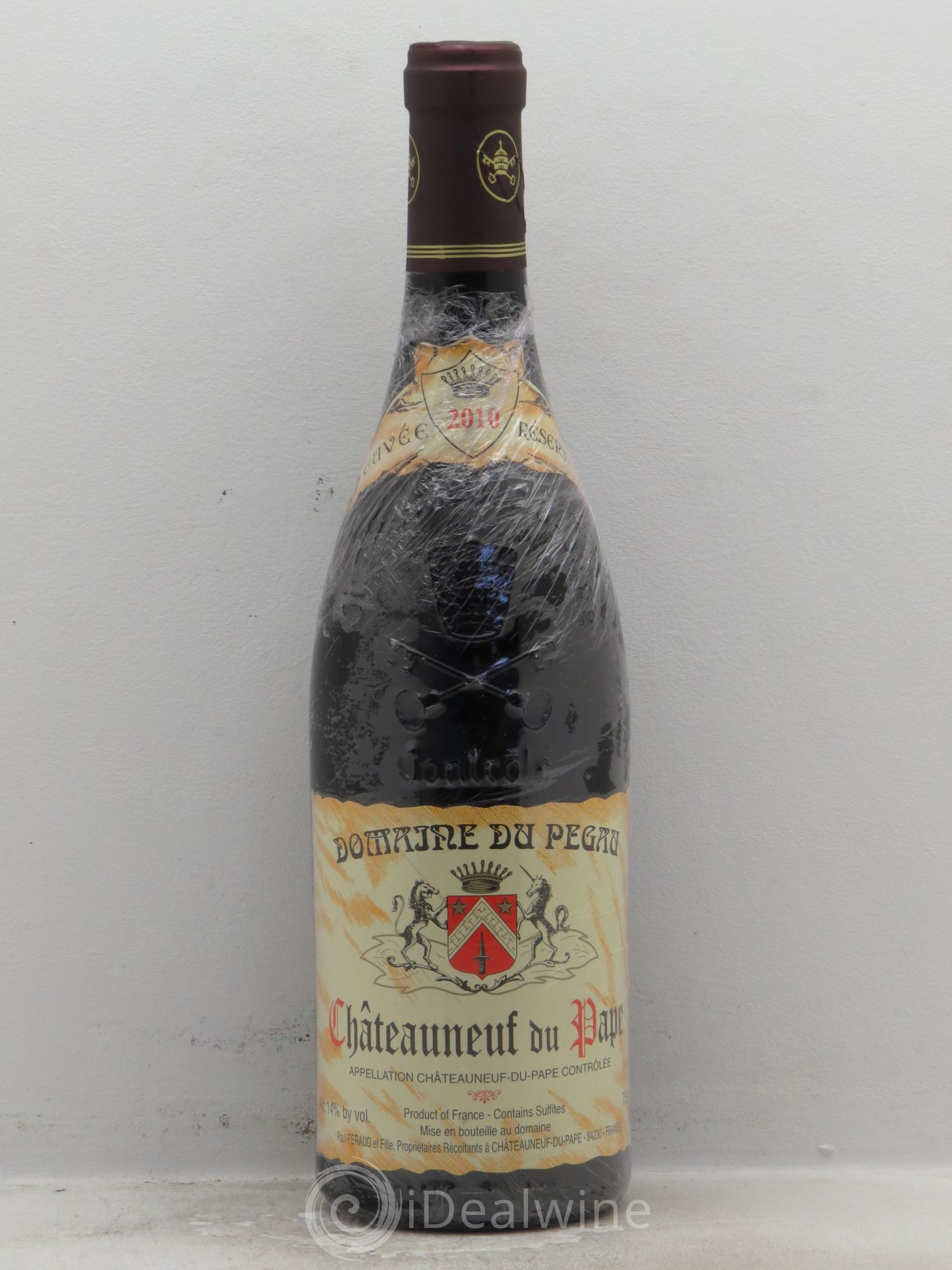 Châteauneuf-du-Pape Domaine du Pégau Cuvée Réservée Paul et Laurence Féraud 2010 - Lot de 1 bouteille - 0