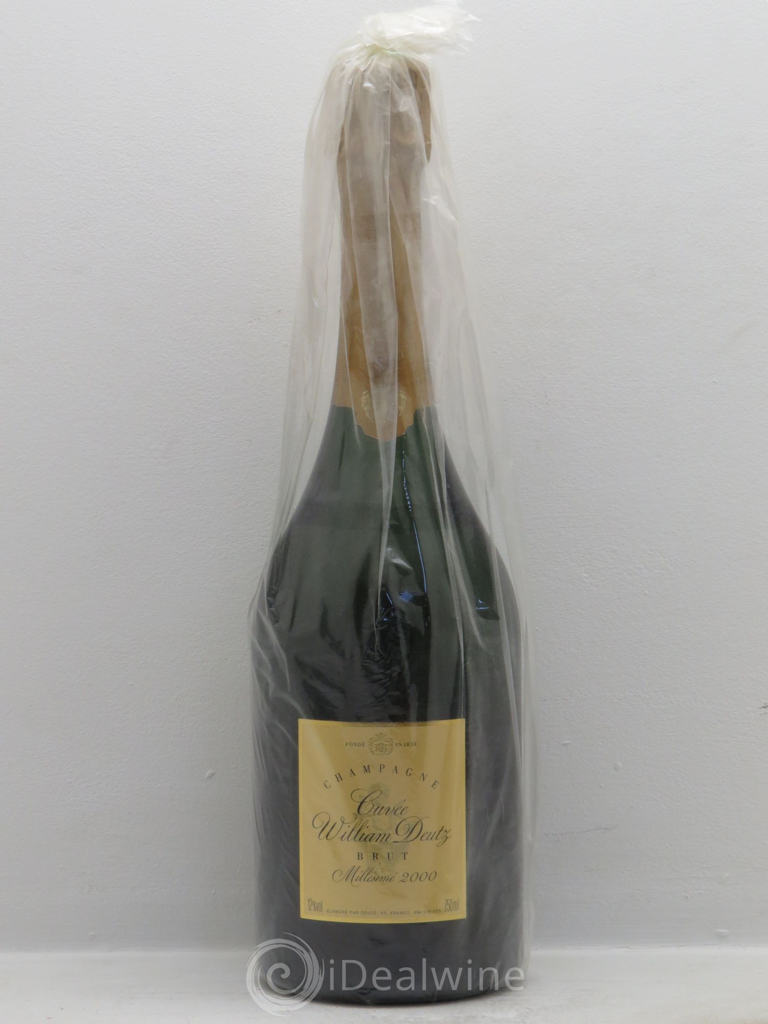 Cuvée William Deutz Deutz 2000 - Lot de 1 bouteille - 0