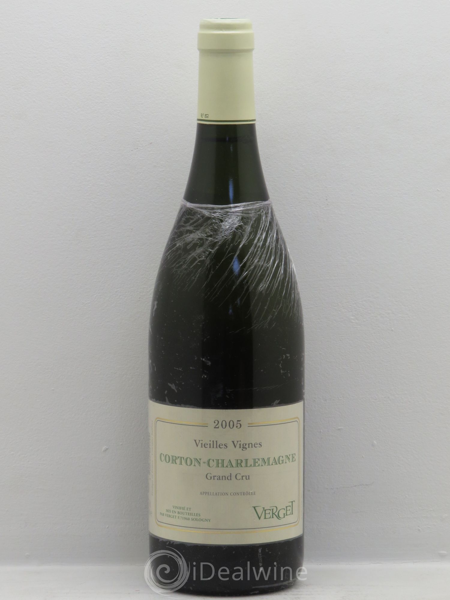 Corton-Charlemagne Grand Cru Vieilles Vignes Verget 2005 - Posten von 1 Flasche - 0