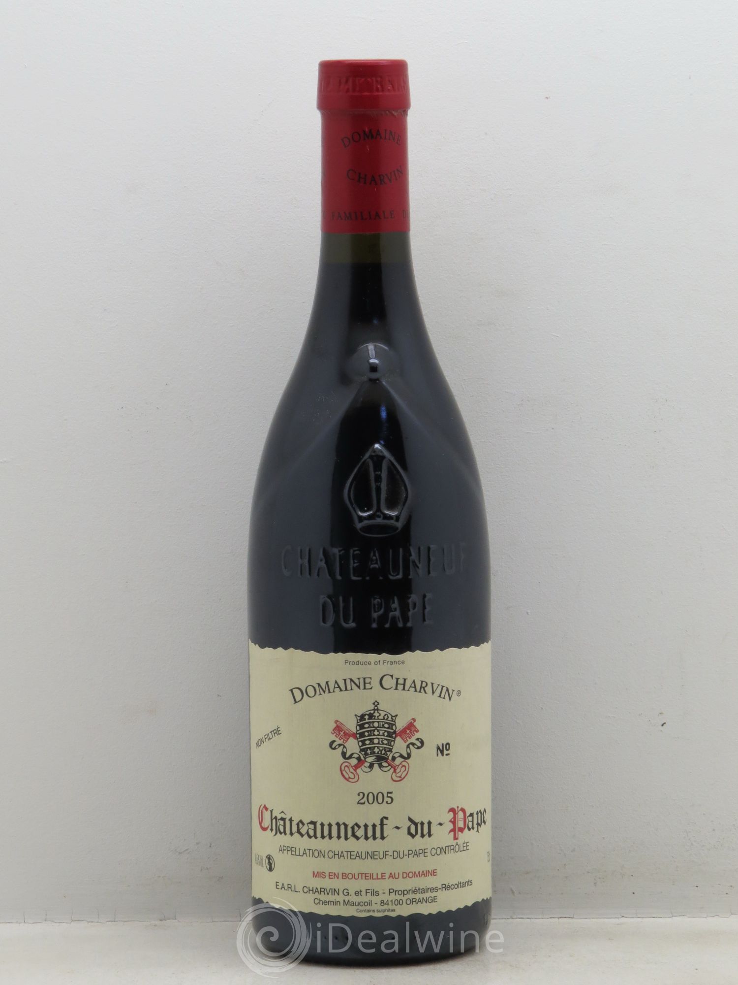 Châteauneuf-du-Pape Charvin (Domaine) (sans prix de reserve - no reserve) 2005 - Lotto di 1 bottiglia - 0