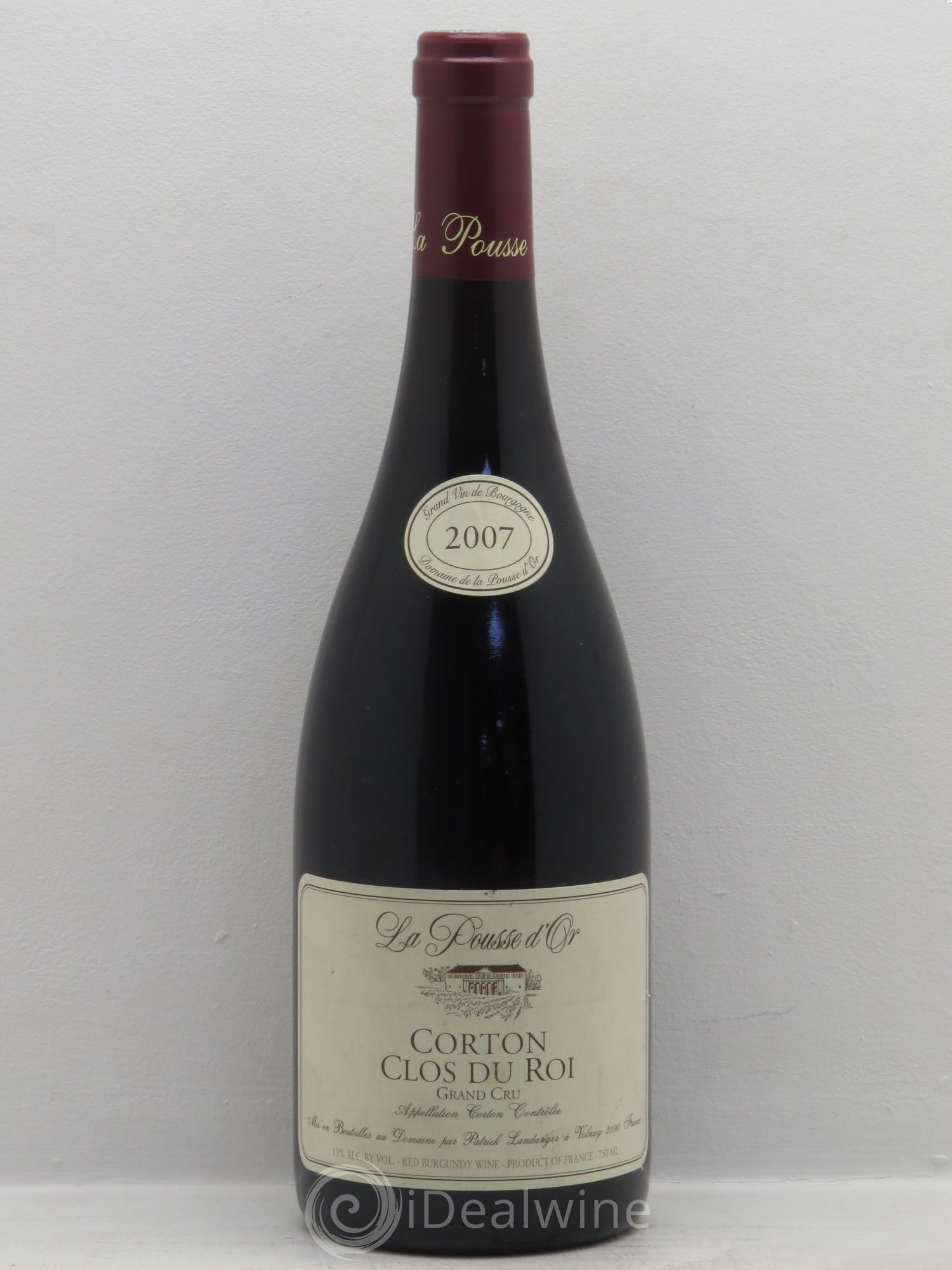 Corton Grand Cru Clos du Roi La Pousse d'Or (Domaine de) 2007 - Lot de 1 bouteille - 0